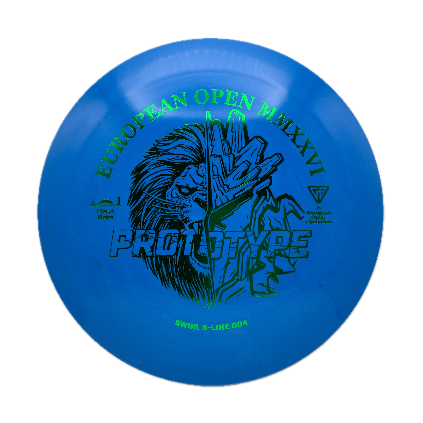 Discmania DD4 (EO2026 Fundraiser) Prototype Swirl S-Line #7 - 174 - Astro Discs TX - Houston Disc Golf