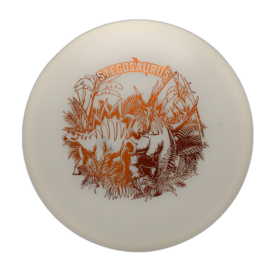 Dino Discs Stegosaurus - Glow - Astro Discs TX - Houston Disc Golf