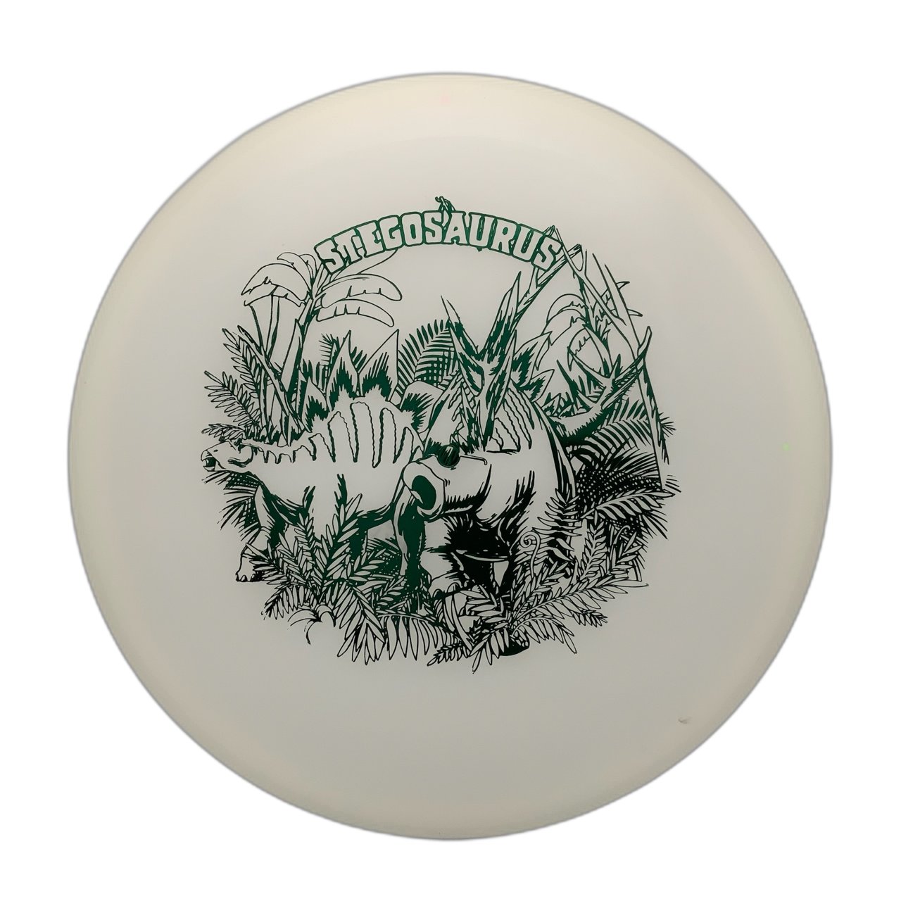 Dino Discs Stegosaurus Glow - Astro Discs TX - Houston Disc Golf