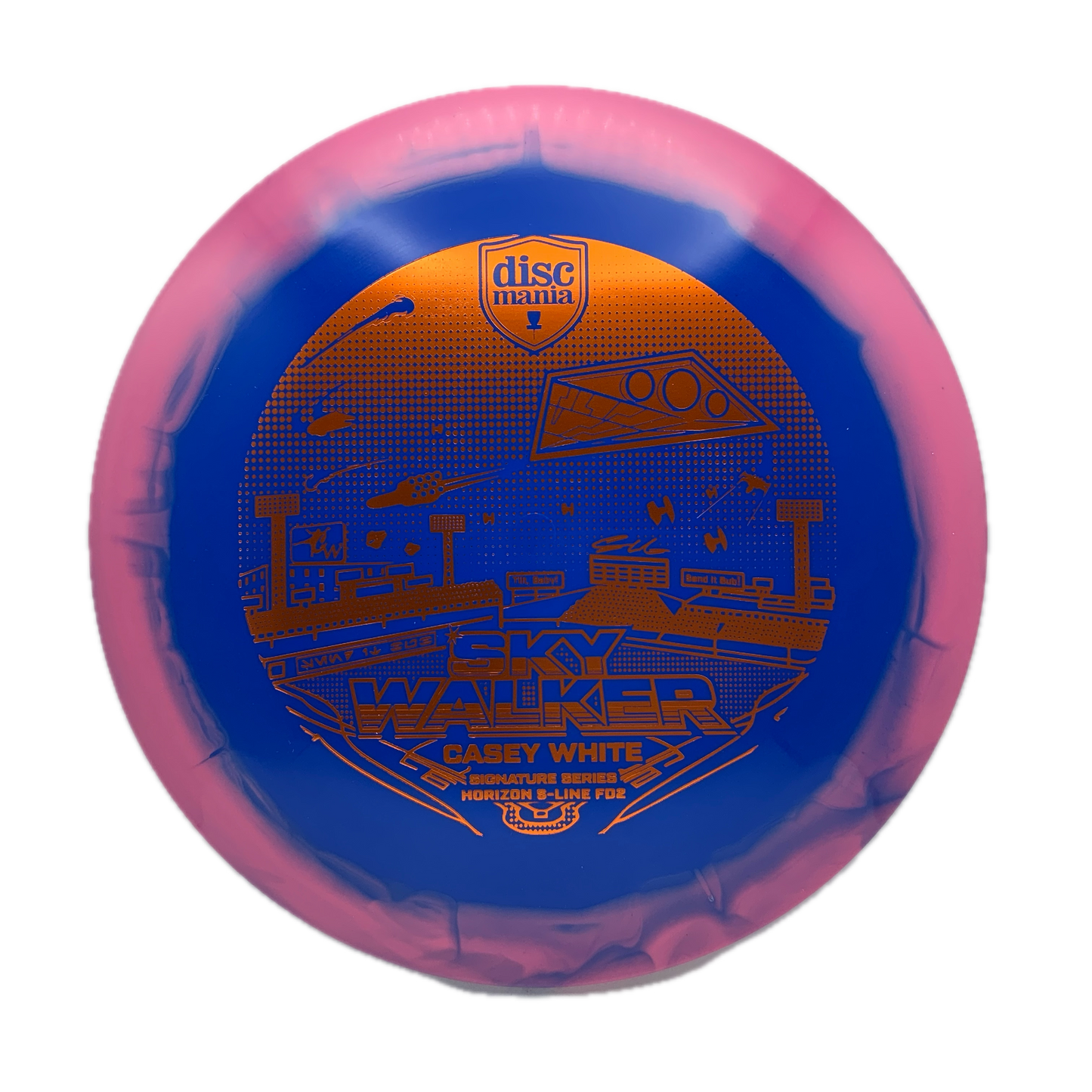 Discmania FD2 - Sky Walker 2 - Casey White Signature Series Horizon S-Line #6 - 176 - Astro Discs TX - Houston Disc Golf