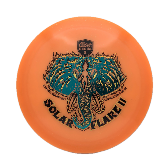 Discmania Solar Flare 2 - Alden Harris SE Glow Metal Flake C-Line #6 - 174 - Astro Discs TX - Houston Disc Golf