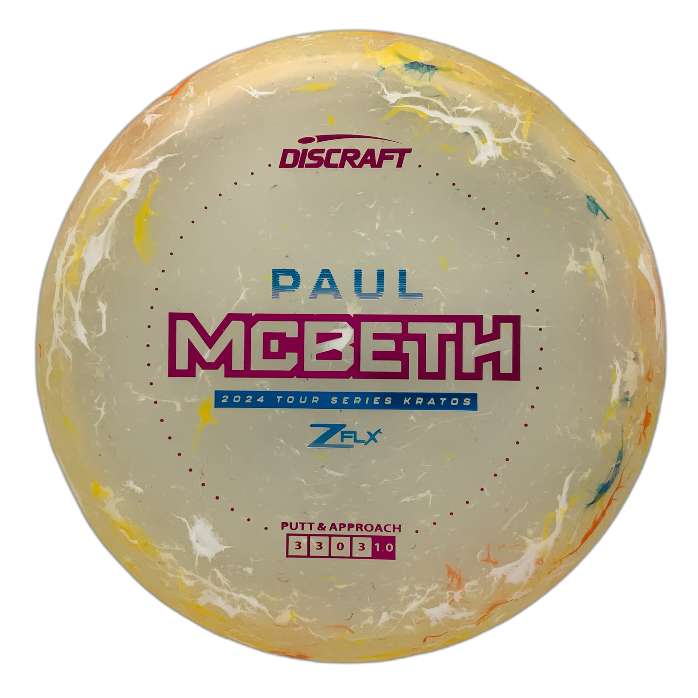 Discraft Kratos - 2024 Tour Series Jawbreaker Z FLX - Astro Discs TX - Houston Disc Golf