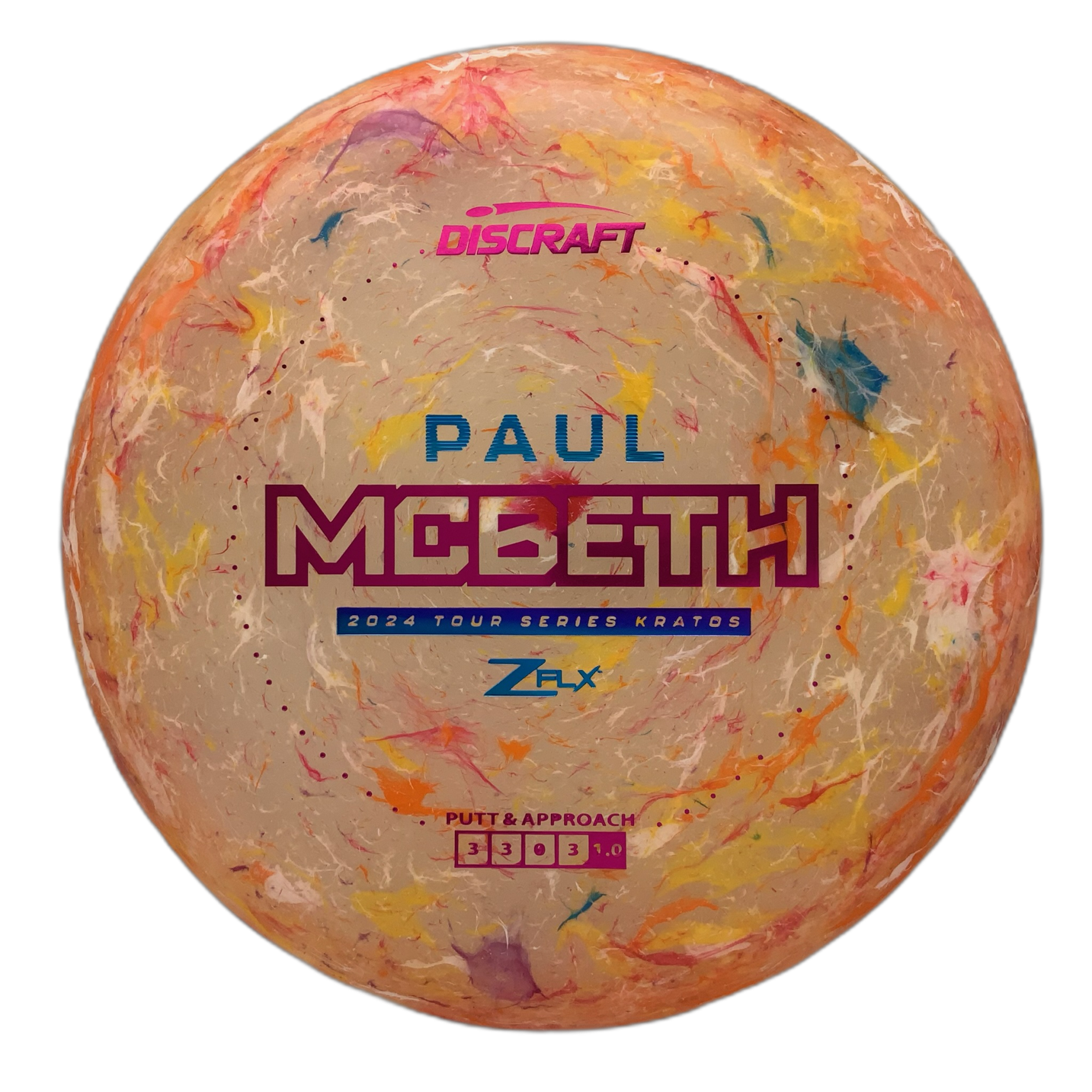 Discraft Kratos - 2024 Tour Series Jawbreaker Z FLX - Astro Discs TX - Houston Disc Golf