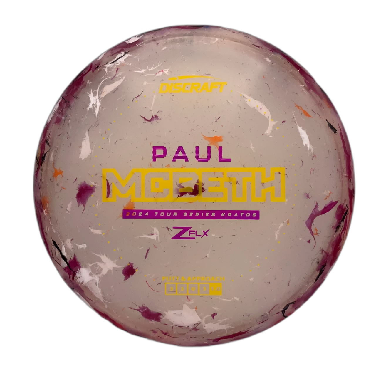 Discraft Jawbreaker Z FLX Kratos - 2024 Tour Series - Astro Discs TX - Houston Disc Golf