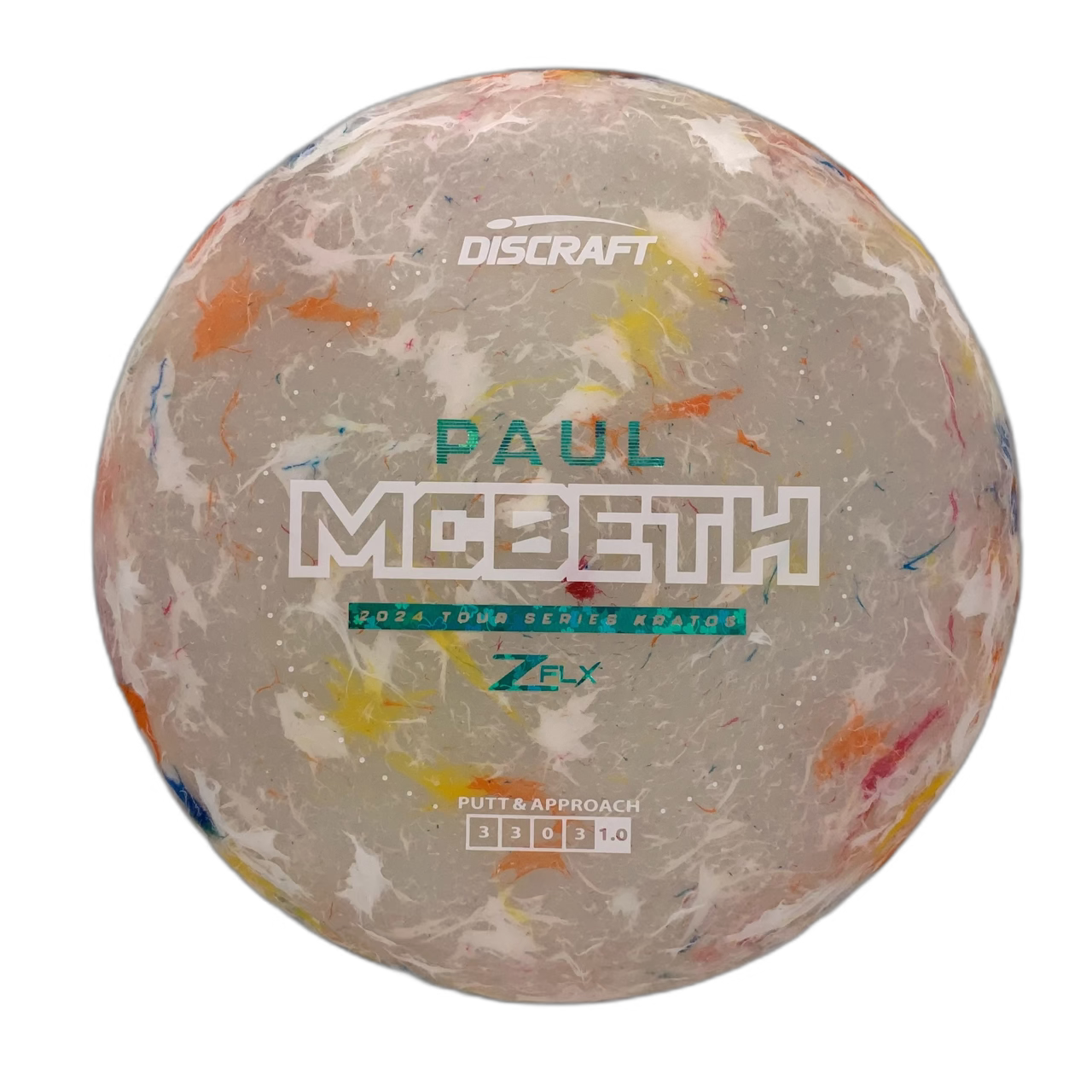 Discraft Jawbreaker Z FLX Kratos - 2024 Tour Series - Astro Discs TX - Houston Disc Golf