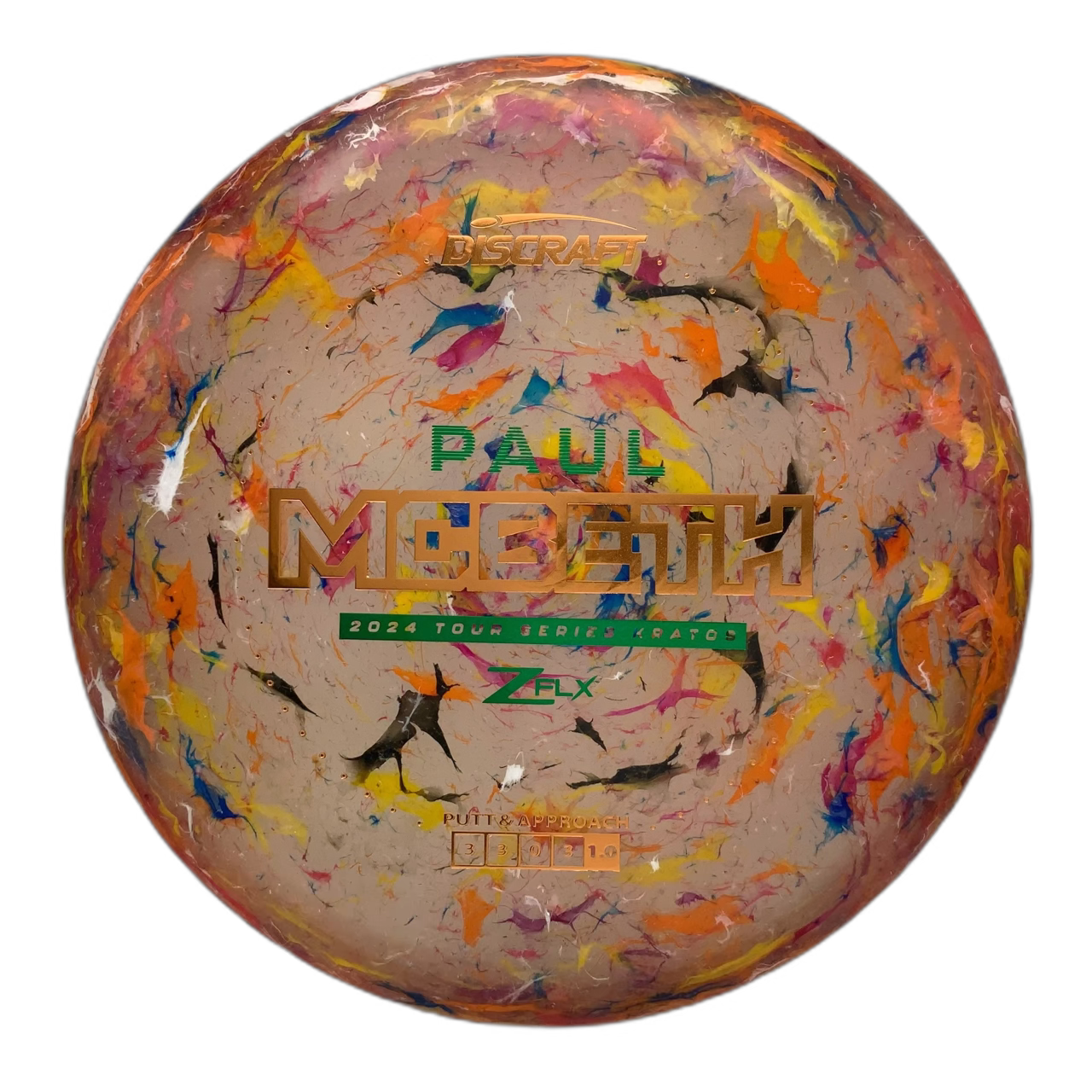 Discraft Jawbreaker Z FLX Kratos - 2024 Tour Series - Astro Discs TX - Houston Disc Golf