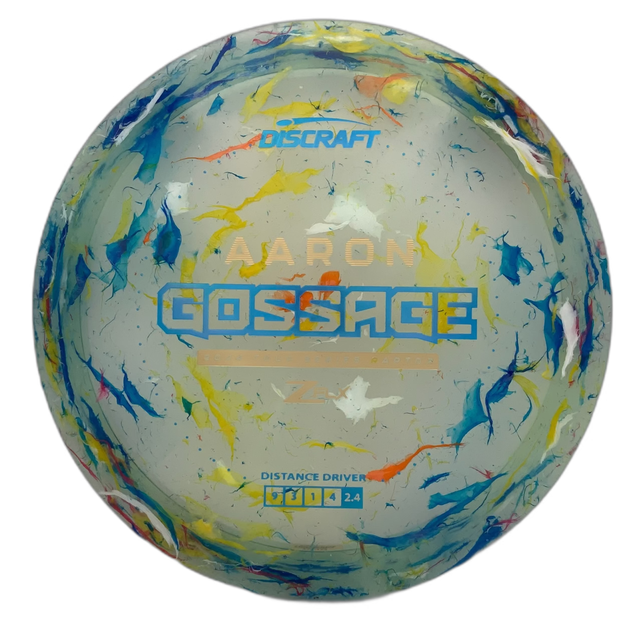 Discraft Jawbreaker Z FLX Raptor - 2024 Tour Series - Astro Discs TX - Houston Disc Golf