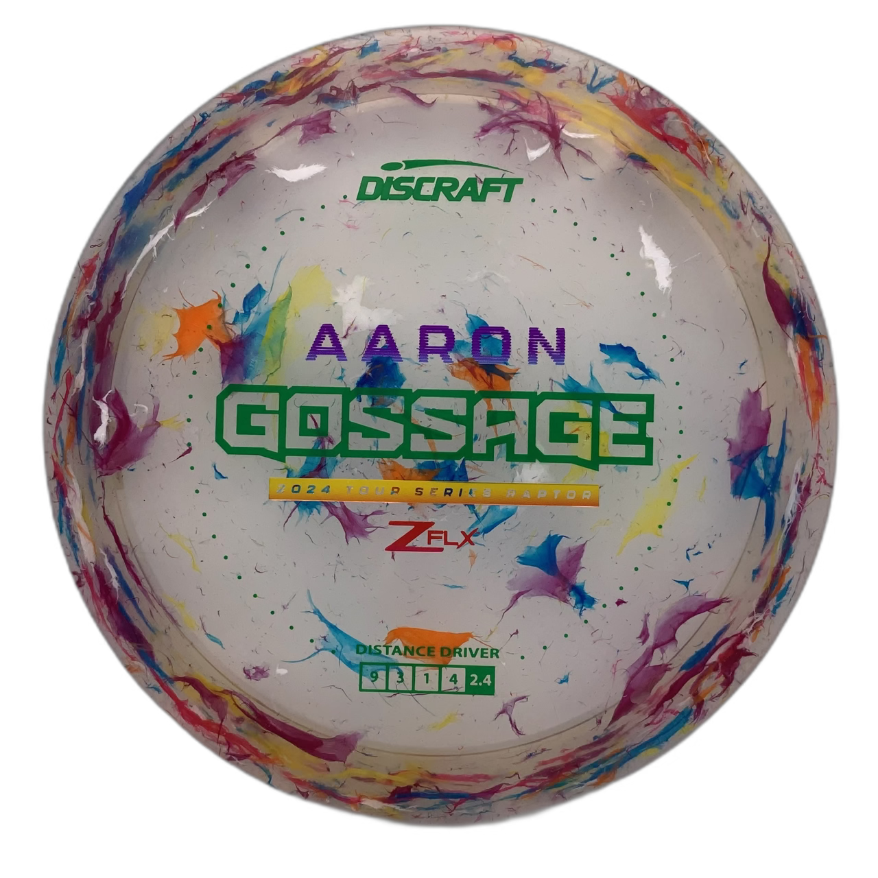 Discraft Jawbreaker Z FLX Raptor - 2024 Tour Series - Astro Discs TX - Houston Disc Golf