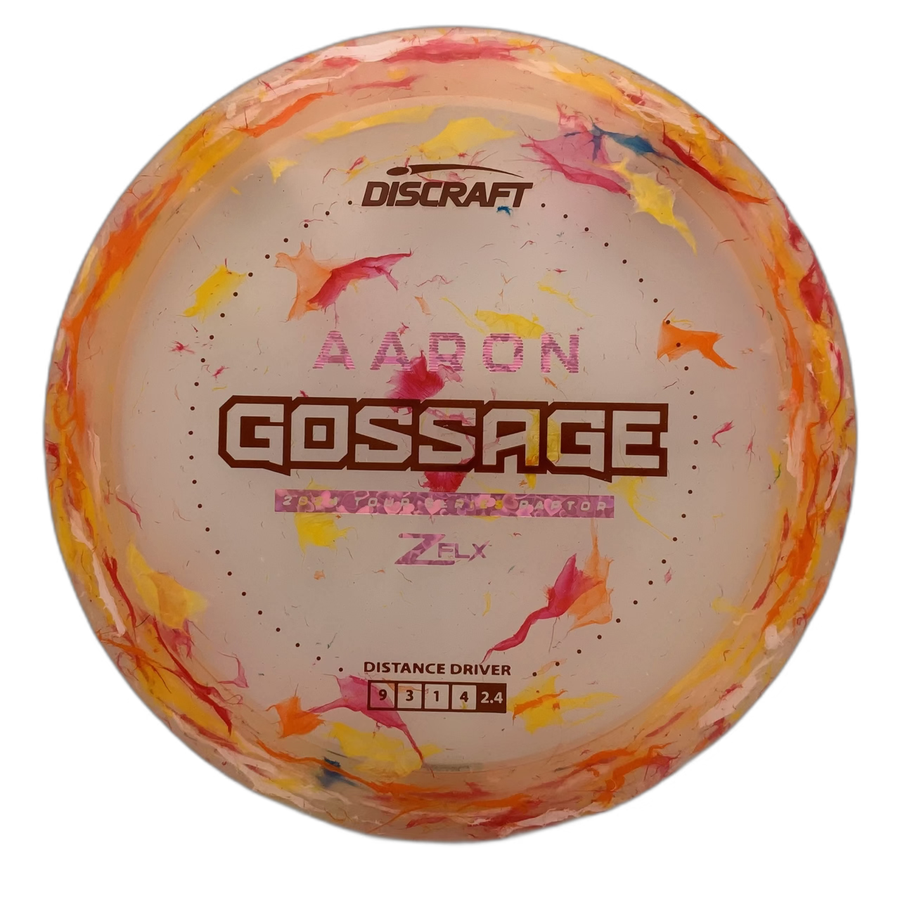 Discraft Jawbreaker Z FLX Raptor - 2024 Tour Series - Astro Discs TX - Houston Disc Golf