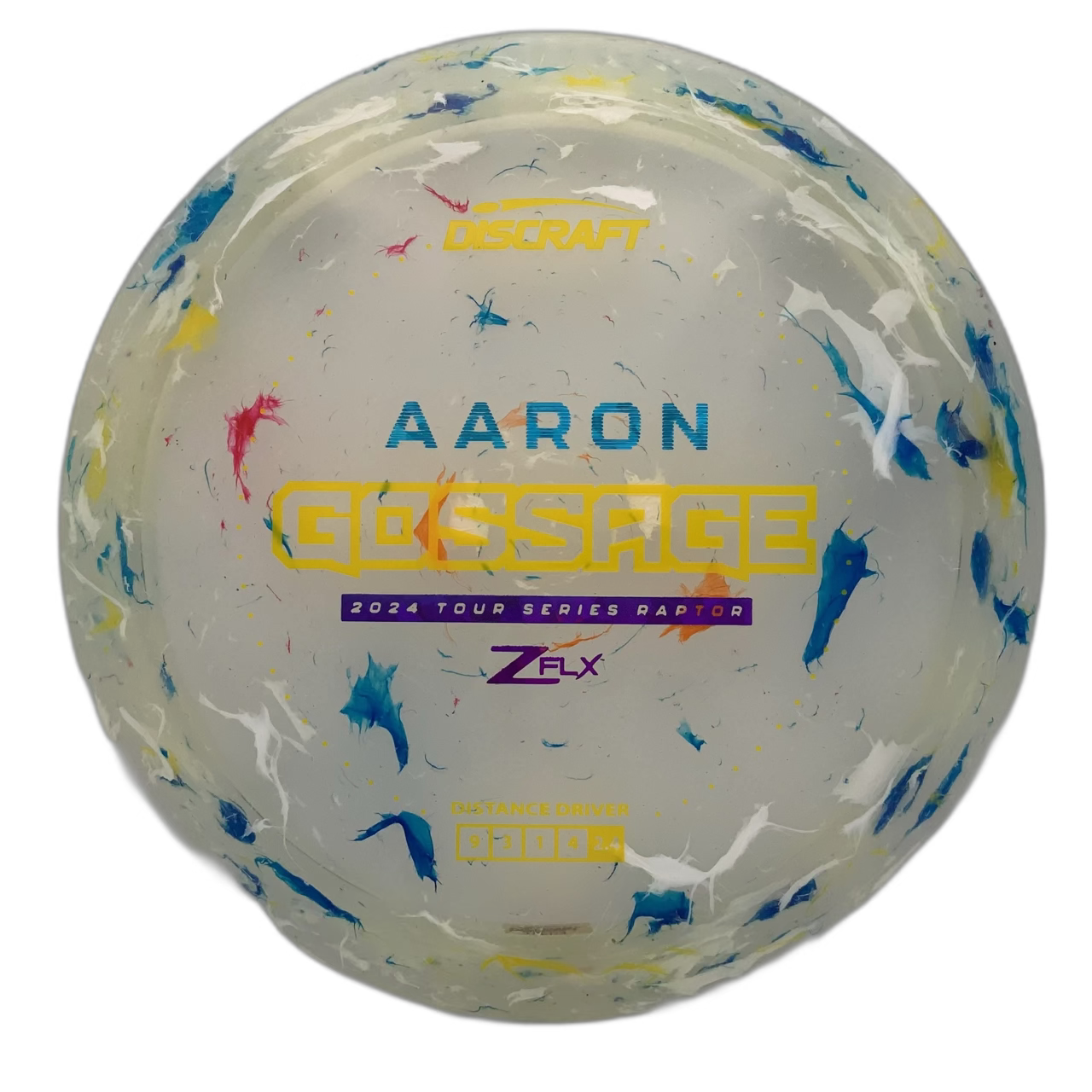 Discraft Jawbreaker Z FLX Raptor - 2024 Tour Series - Astro Discs TX - Houston Disc Golf