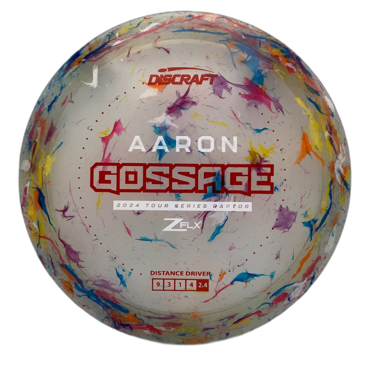 Discraft Jawbreaker Z FLX Raptor - 2024 Tour Series - Astro Discs TX - Houston Disc Golf