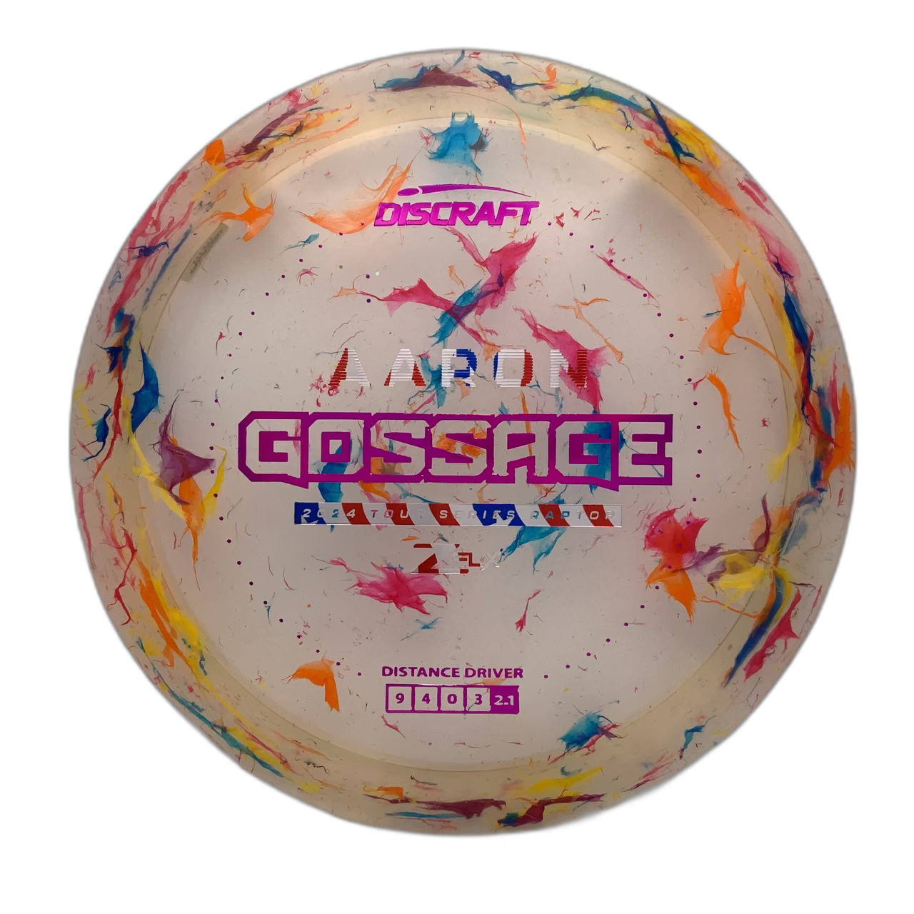 Discraft Jawbreaker Z FLX Raptor - 2024 Tour Series - Astro Discs TX - Houston Disc Golf