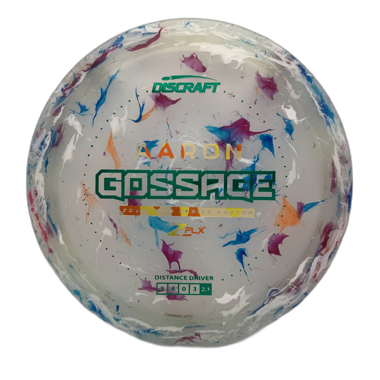 Discraft Jawbreaker Z FLX Raptor - 2024 Tour Series - Astro Discs TX - Houston Disc Golf