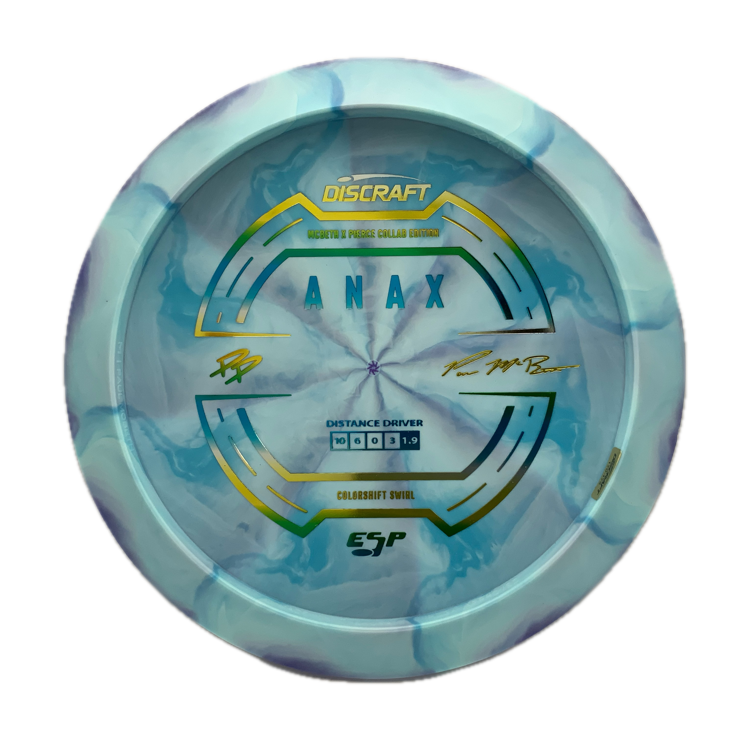 Discraft Anax - 2025 Paul McBeth & Paige Pierce Collab ESP #5 - 170-172 - Astro Discs TX - Houston Disc Golf