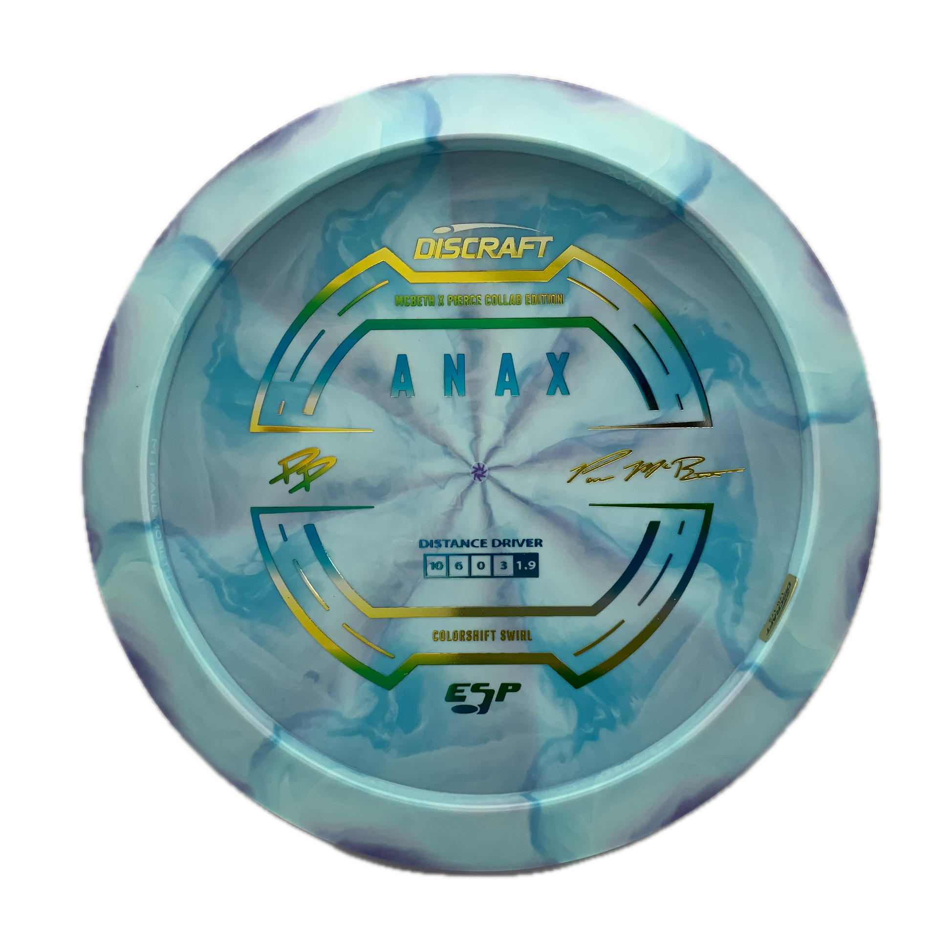 Discraft Anax - 2025 Paul McBeth & Paige Pierce Collab ESP #5 - 170-172 - Astro Discs TX - Houston Disc Golf