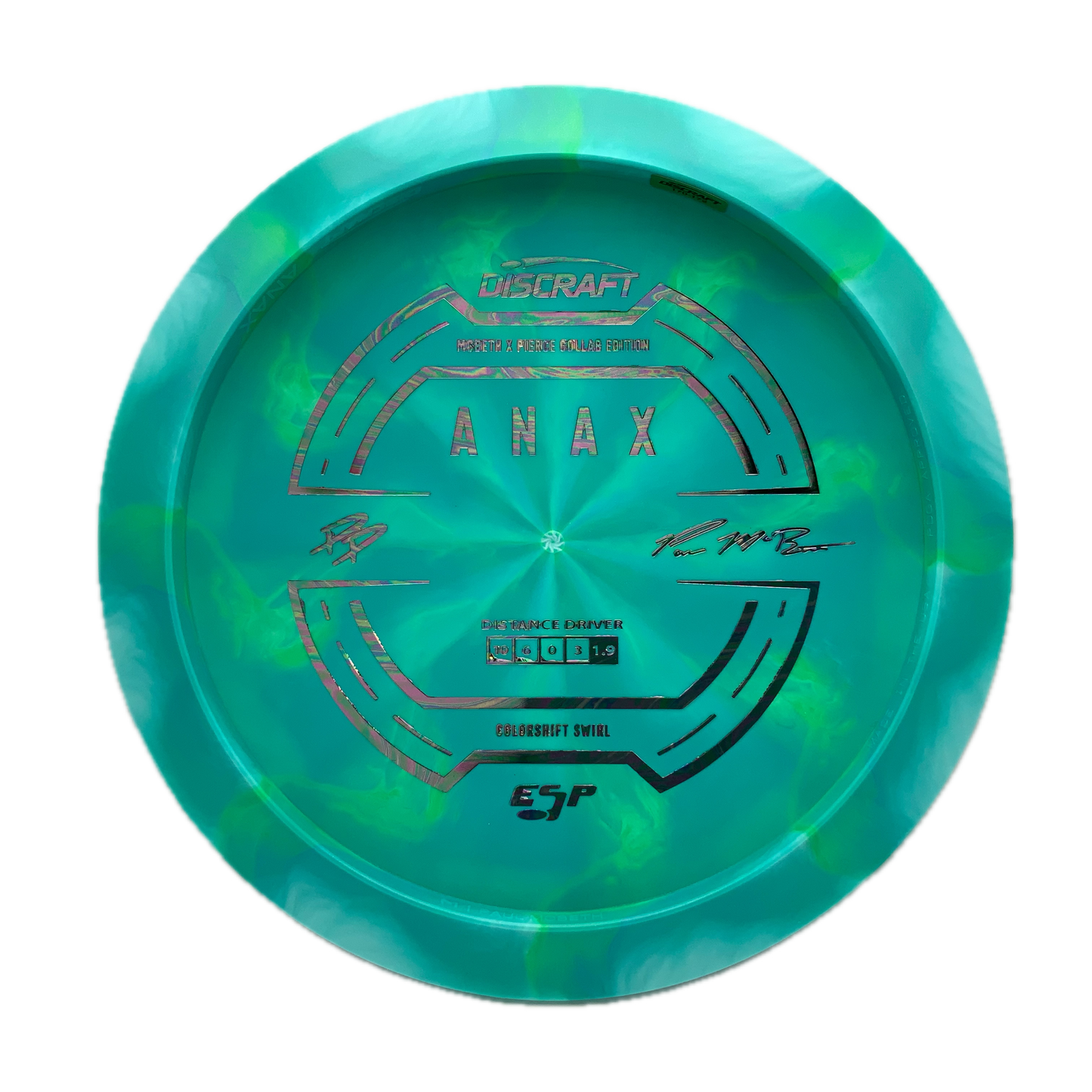 Discraft Anax - 2025 Paul McBeth & Paige Pierce Collab ESP #8 - 170-172 - Astro Discs TX - Houston Disc Golf