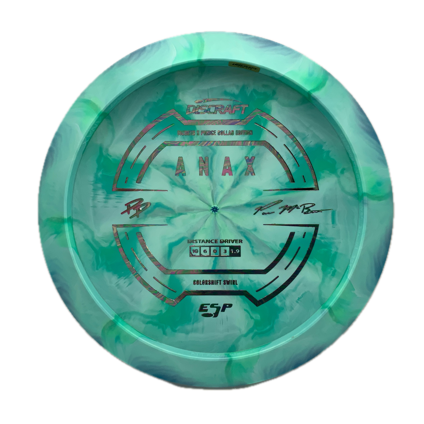 Discraft Anax - 2025 Paul McBeth & Paige Pierce Collab ESP #13 - 170-172 - Astro Discs TX - Houston Disc Golf
