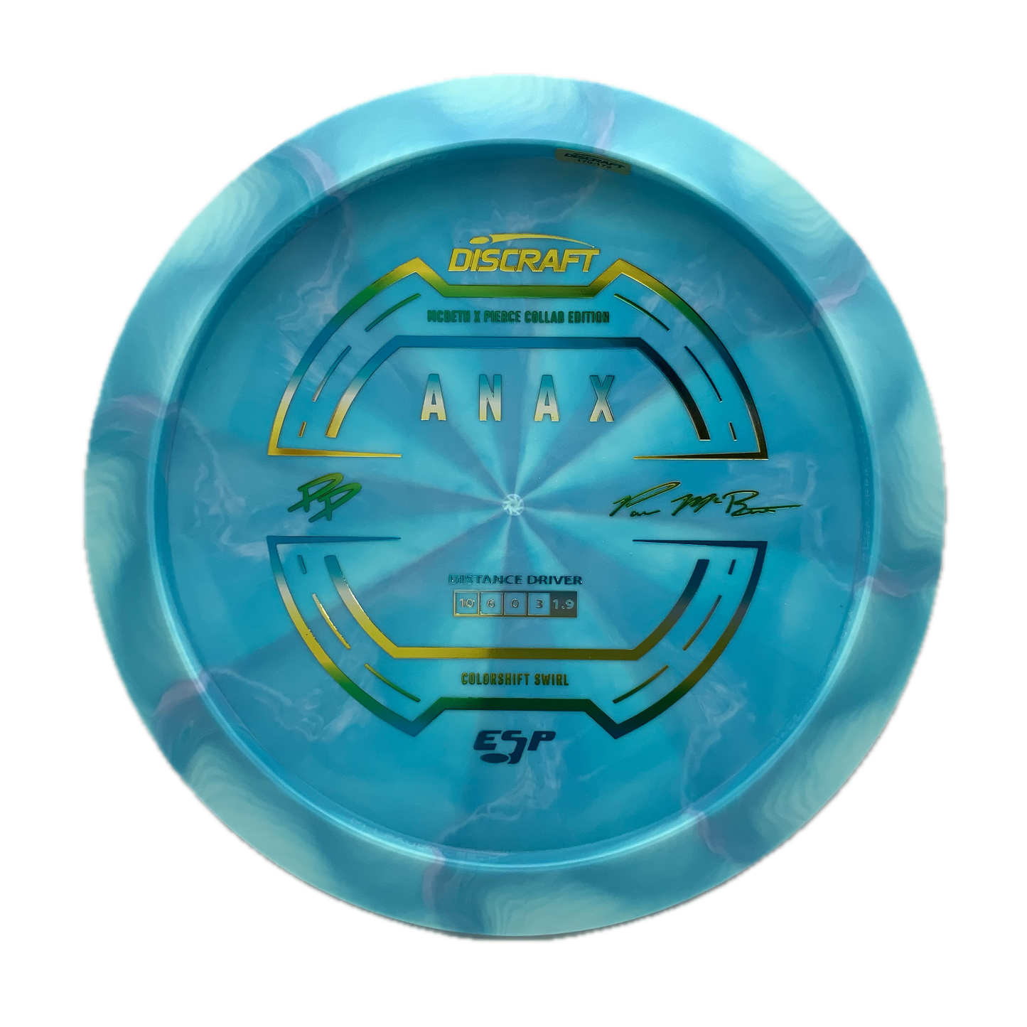 Discraft Anax - 2025 Paul McBeth & Paige Pierce Collab ESP #14 - 170-172 - Astro Discs TX - Houston Disc Golf