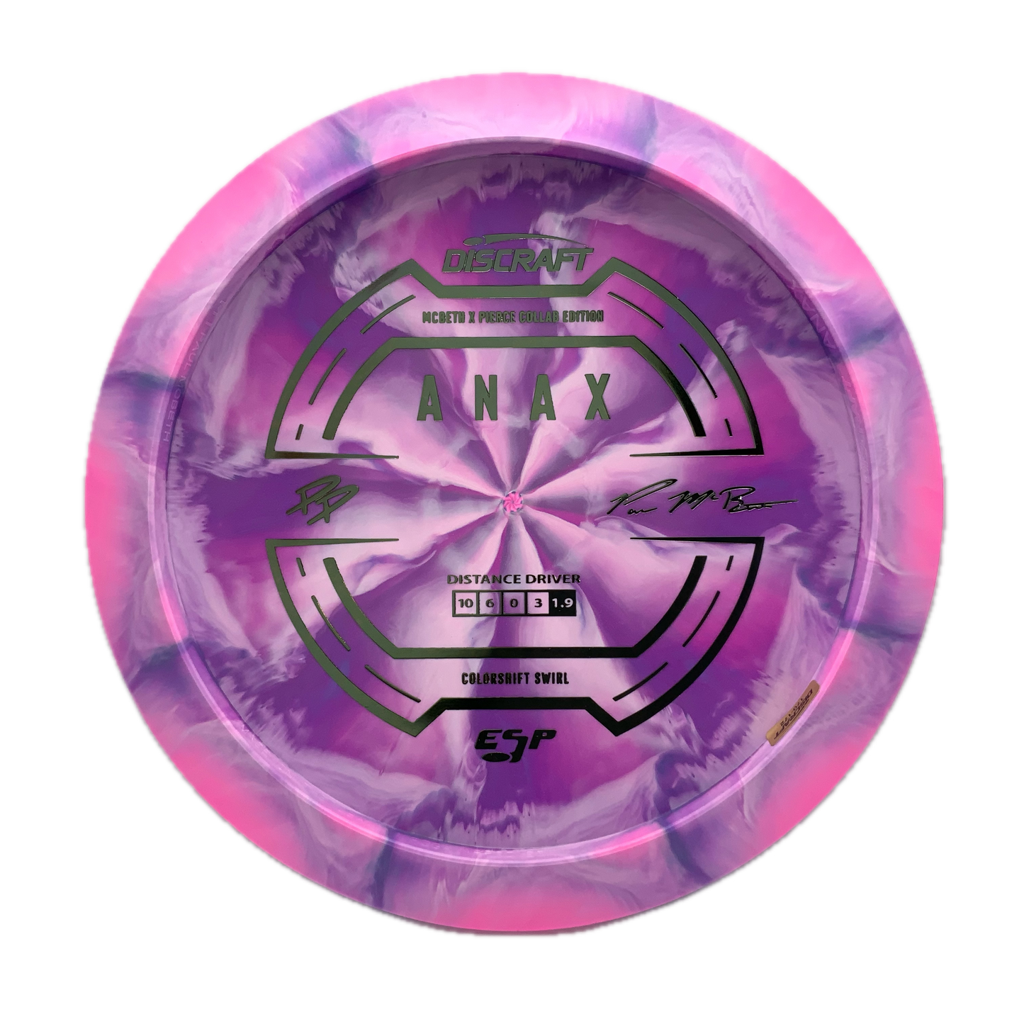 Discraft Anax - 2025 Paul McBeth & Paige Pierce Collab ESP #15 - 170-172 - Astro Discs TX - Houston Disc Golf