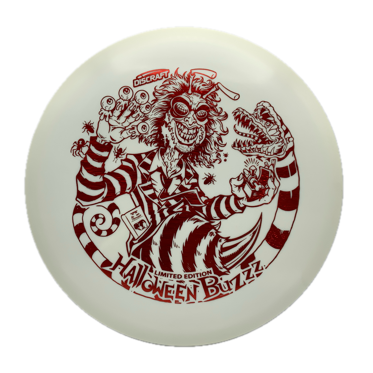 Discraft Buzzz - Glo - 2025 Limited Edition Halloween Glo #31 - 167 - Astro Discs TX - Houston Disc Golf