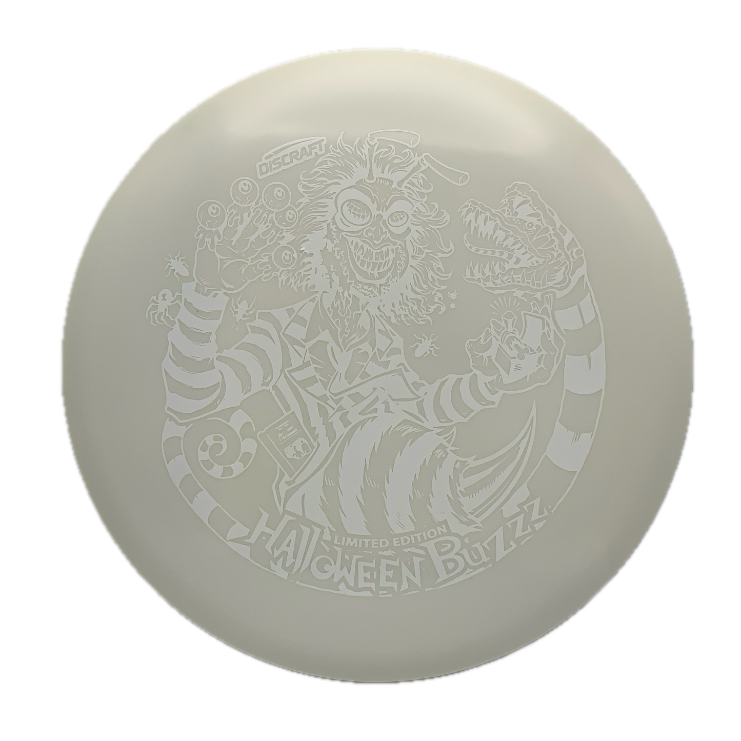 Discraft Buzzz - Glo - 2025 Limited Edition Halloween Glo #32 - 177 - Astro Discs TX - Houston Disc Golf