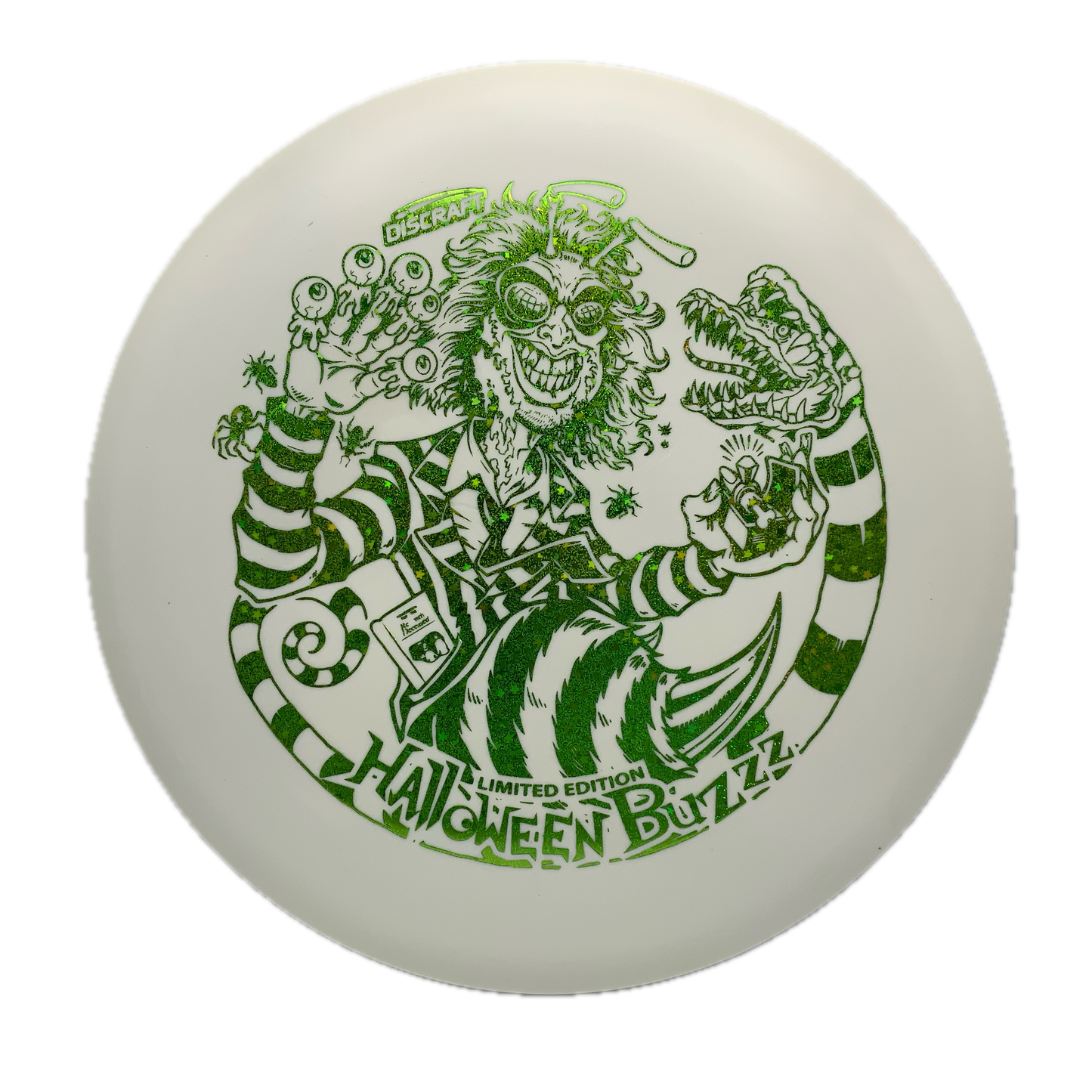 Discraft Buzzz - Glo - 2025 Limited Edition Halloween Glo #34 - 178 - Astro Discs TX - Houston Disc Golf