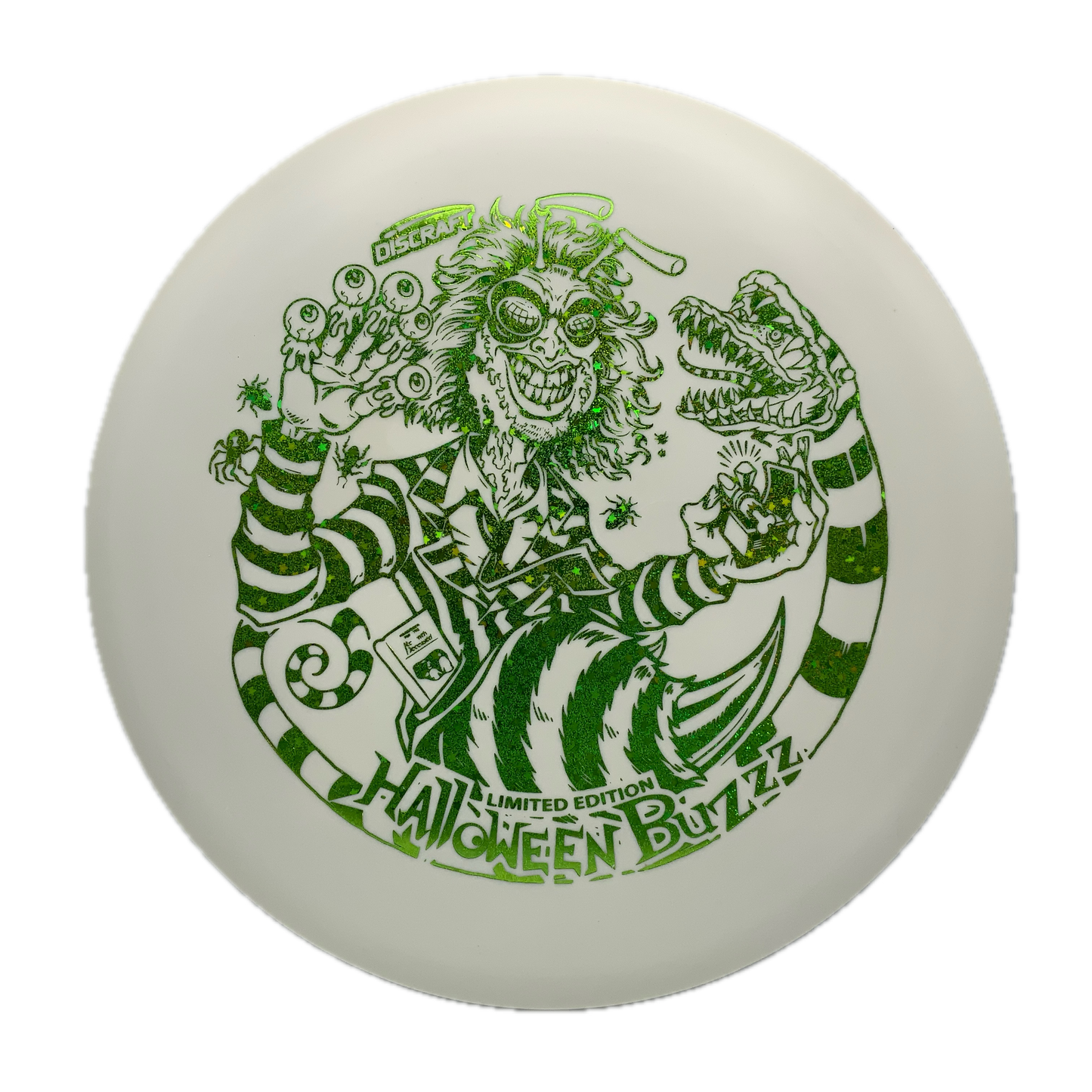Discraft Buzzz - Glo - 2025 Limited Edition Halloween Glo #35 - 178 - Astro Discs TX - Houston Disc Golf