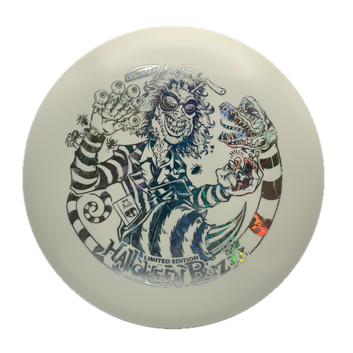 Discraft Buzzz - Glo - 2025 Limited Edition Halloween Glo #36 - 179 - Astro Discs TX - Houston Disc Golf