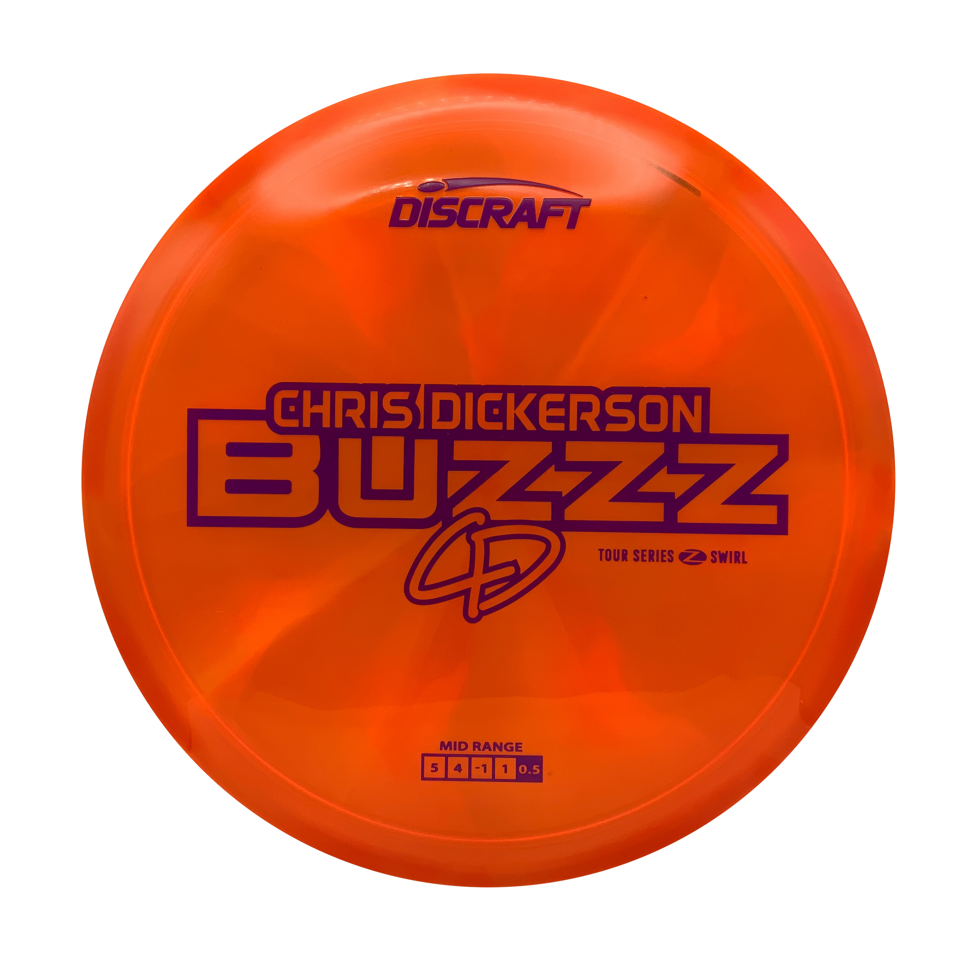 Discraft Buzzz - 2025 Chris Dickerson Tour Series Z Swirl #3 - 175-176 - Astro Discs TX - Houston Disc Golf