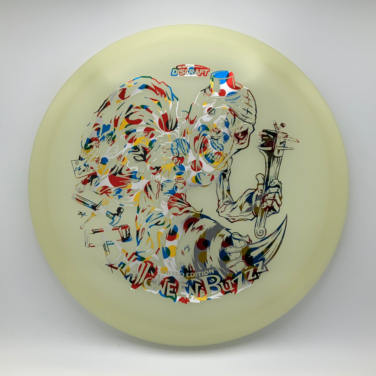 Discraft Buzzz - Mega Glo - 2025 Limited Edition Halloween Mega Glo #30 - 177+ - Astro Discs TX - Houston Disc Golf