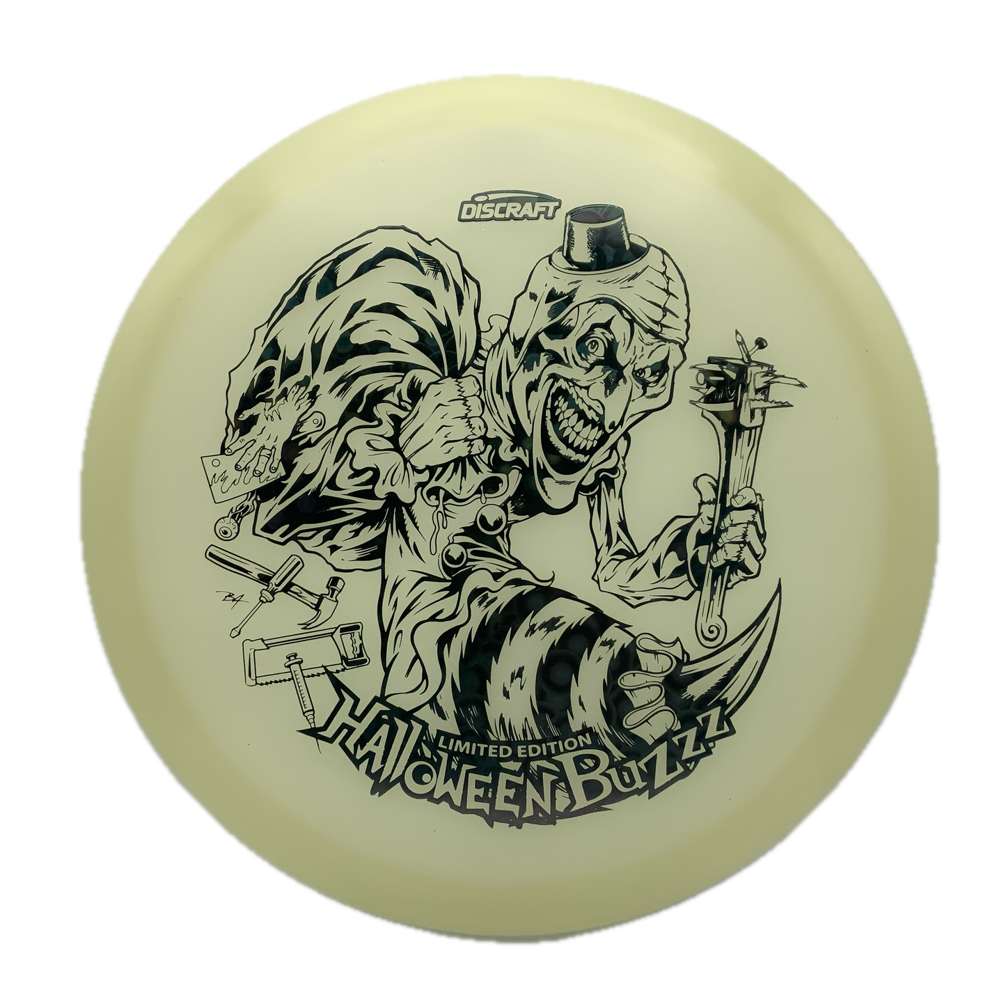 Discraft Buzzz - Mega Glo - 2025 Limited Edition Halloween Mega Glo #35 - 177+ - Astro Discs TX - Houston Disc Golf