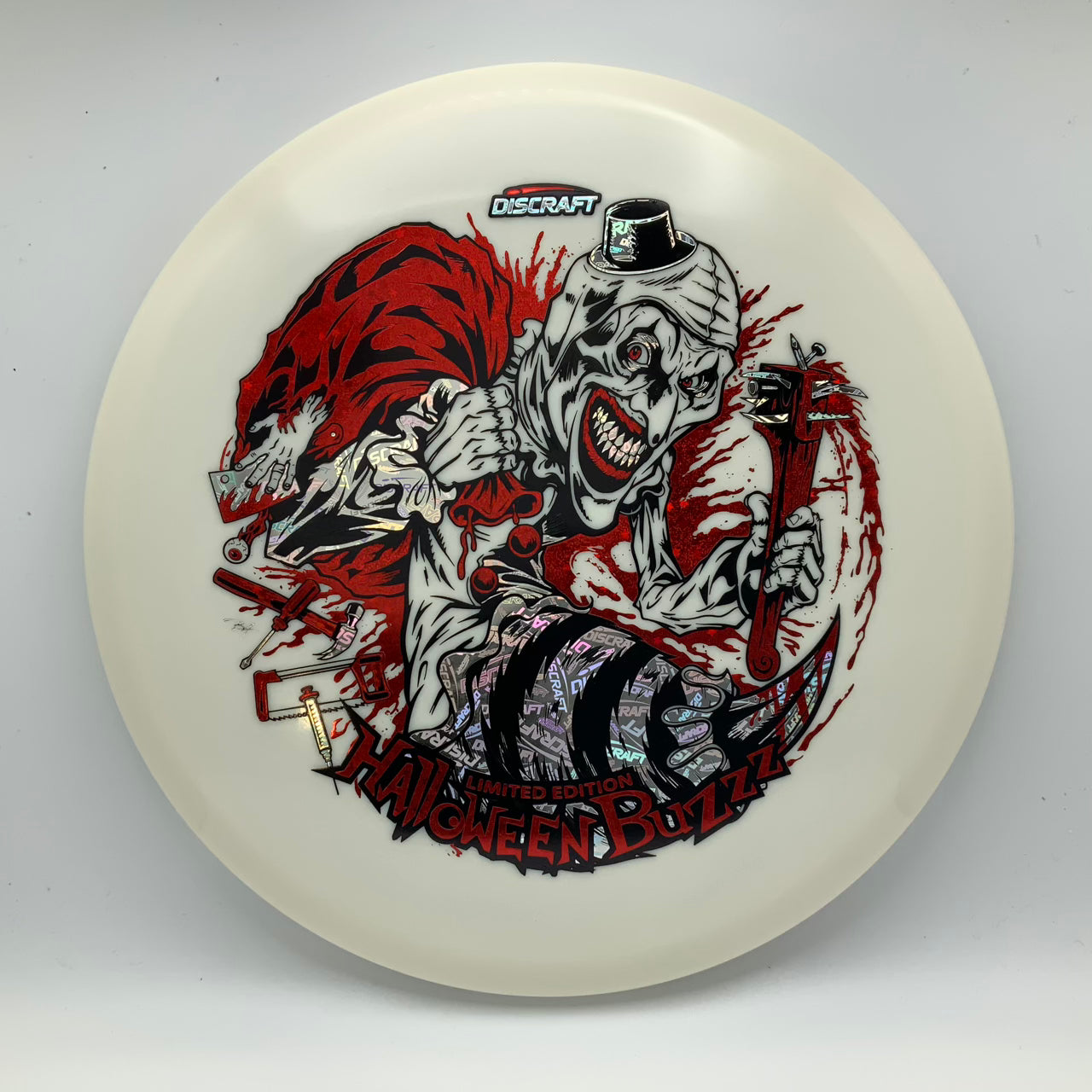 Discraft Buzzz - Glo - 2025 Limited Edition Halloween Glo #16 - 175-176 - Astro Discs TX - Houston Disc Golf