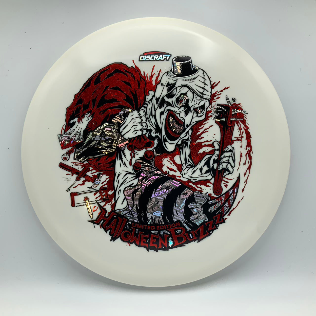 Discraft Buzzz - Glo - 2025 Limited Edition Halloween Glo #17 - 175-176 - Astro Discs TX - Houston Disc Golf