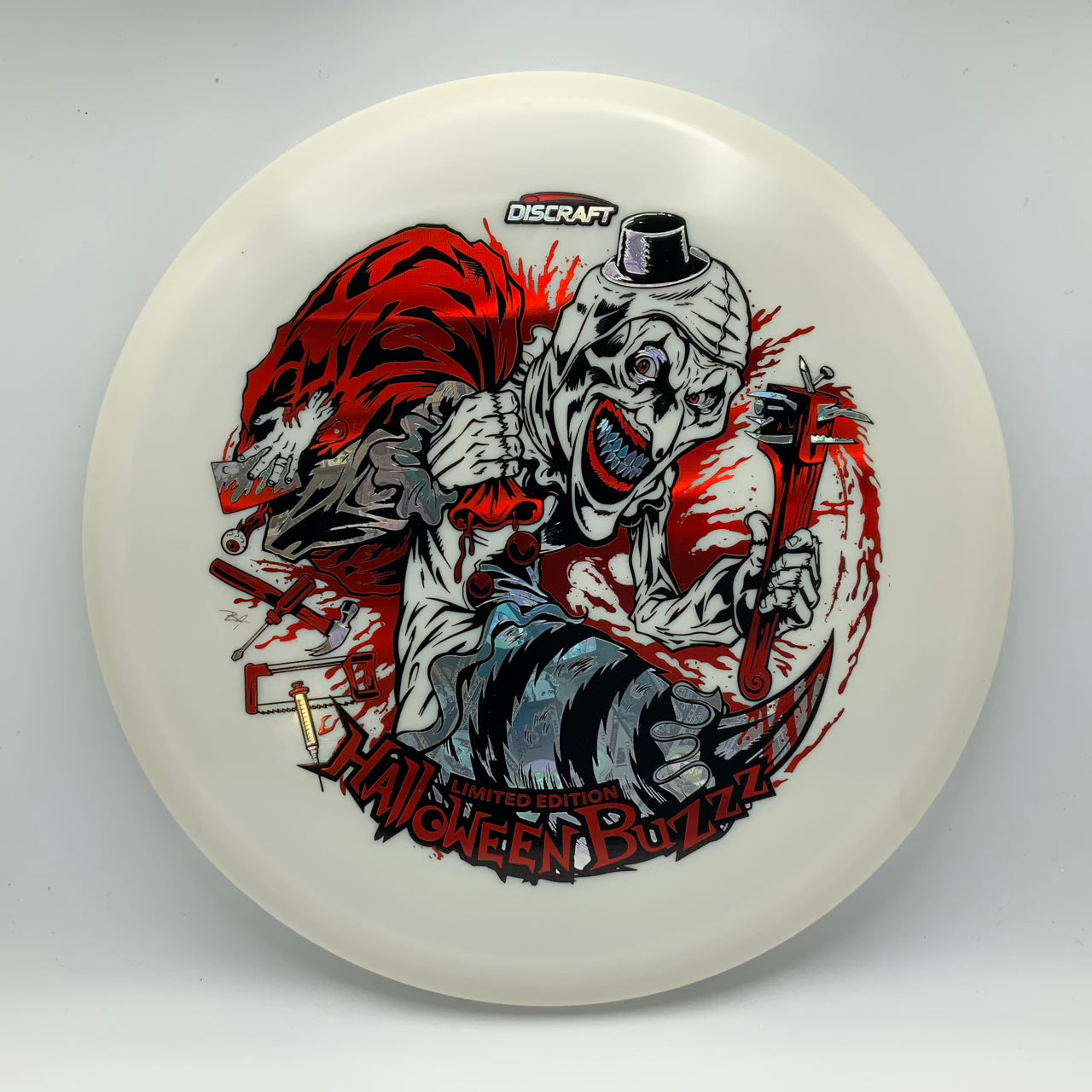 Discraft Buzzz - Glo - 2025 Limited Edition Halloween Glo #21 - 177+ - Astro Discs TX - Houston Disc Golf