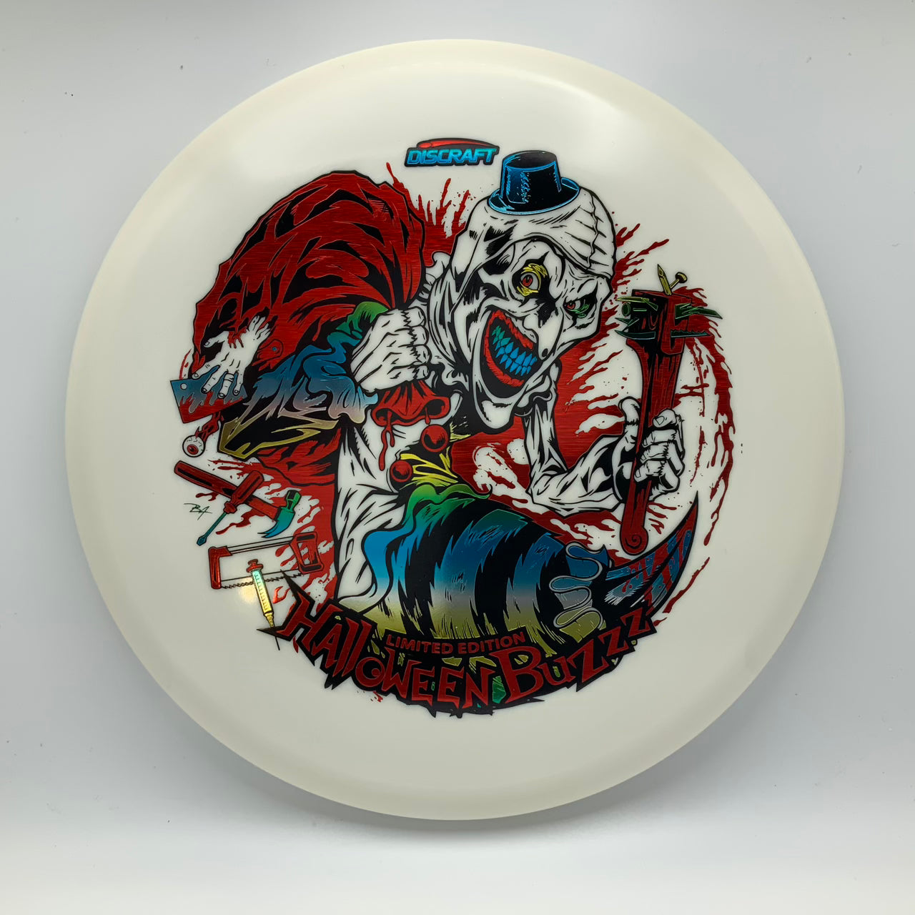Discraft Buzzz - Glo - 2025 Limited Edition Halloween Glo #22 - 177+ - Astro Discs TX - Houston Disc Golf