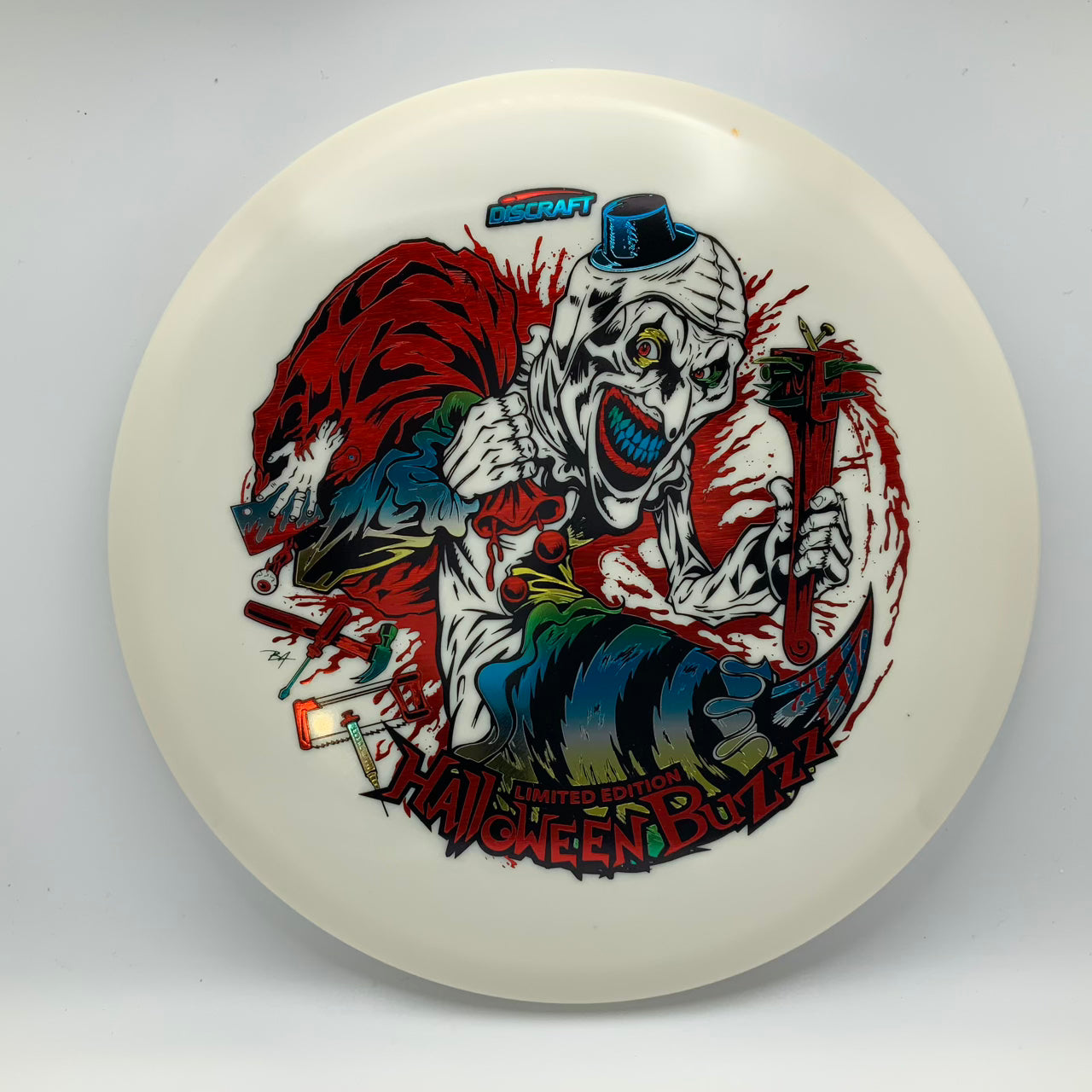 Discraft Buzzz - Glo - 2025 Limited Edition Halloween Glo #24 - 177+ - Astro Discs TX - Houston Disc Golf