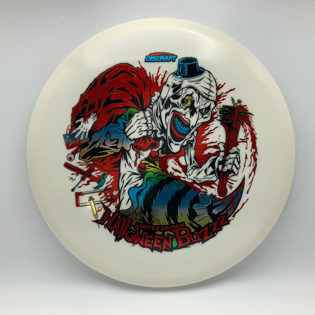 Discraft Buzzz - Glo - 2025 Limited Edition Halloween Glo #27 - 177+ - Astro Discs TX - Houston Disc Golf