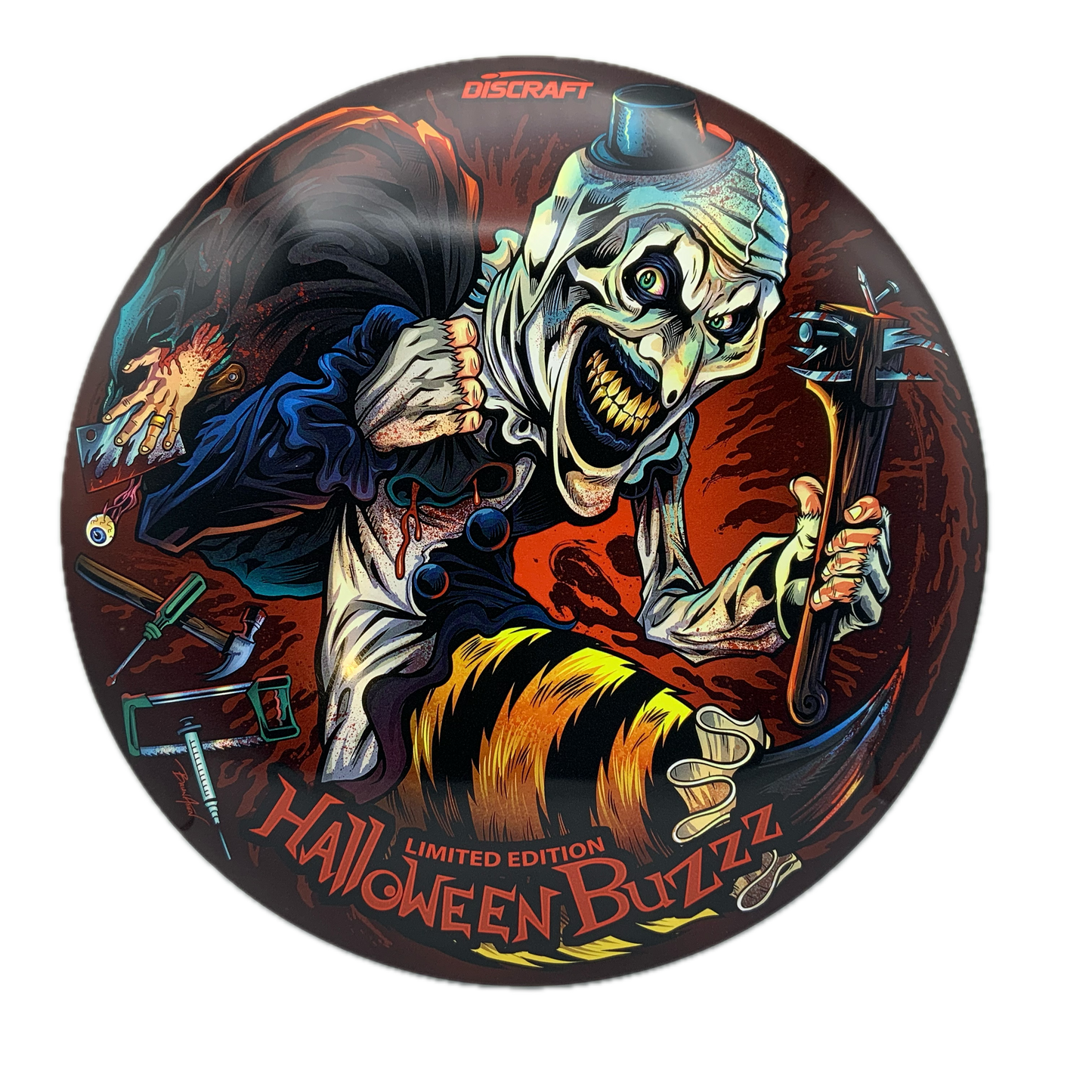 Discraft Buzzz - Super Color - 2025 Limited Edition Halloween SuperColor #26 - 170-172 - Astro Discs TX - Houston Disc Golf