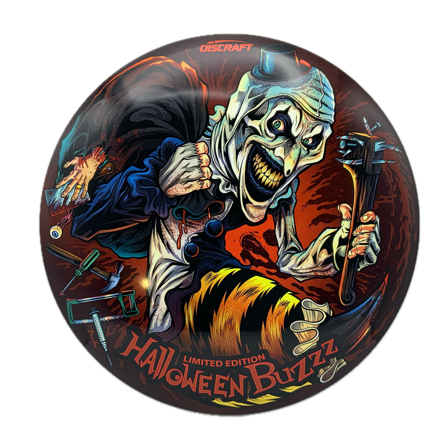 Discraft Buzzz - Super Color - 2025 Limited Edition Halloween SuperColor #30 - 175-176 - Astro Discs TX - Houston Disc Golf