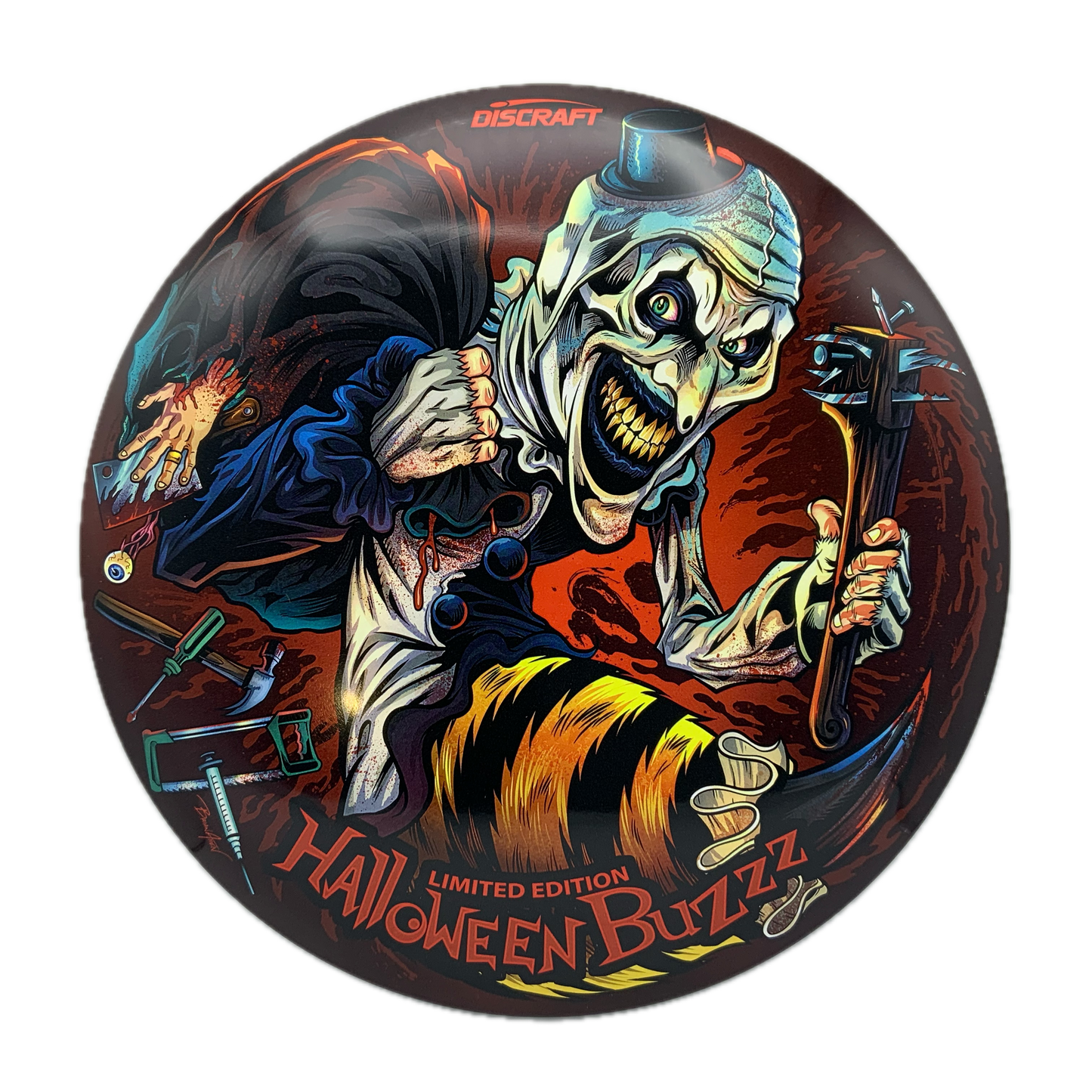 Discraft Buzzz - Super Color - 2025 Limited Edition Halloween SuperColor #31 - 175-176 - Astro Discs TX - Houston Disc Golf
