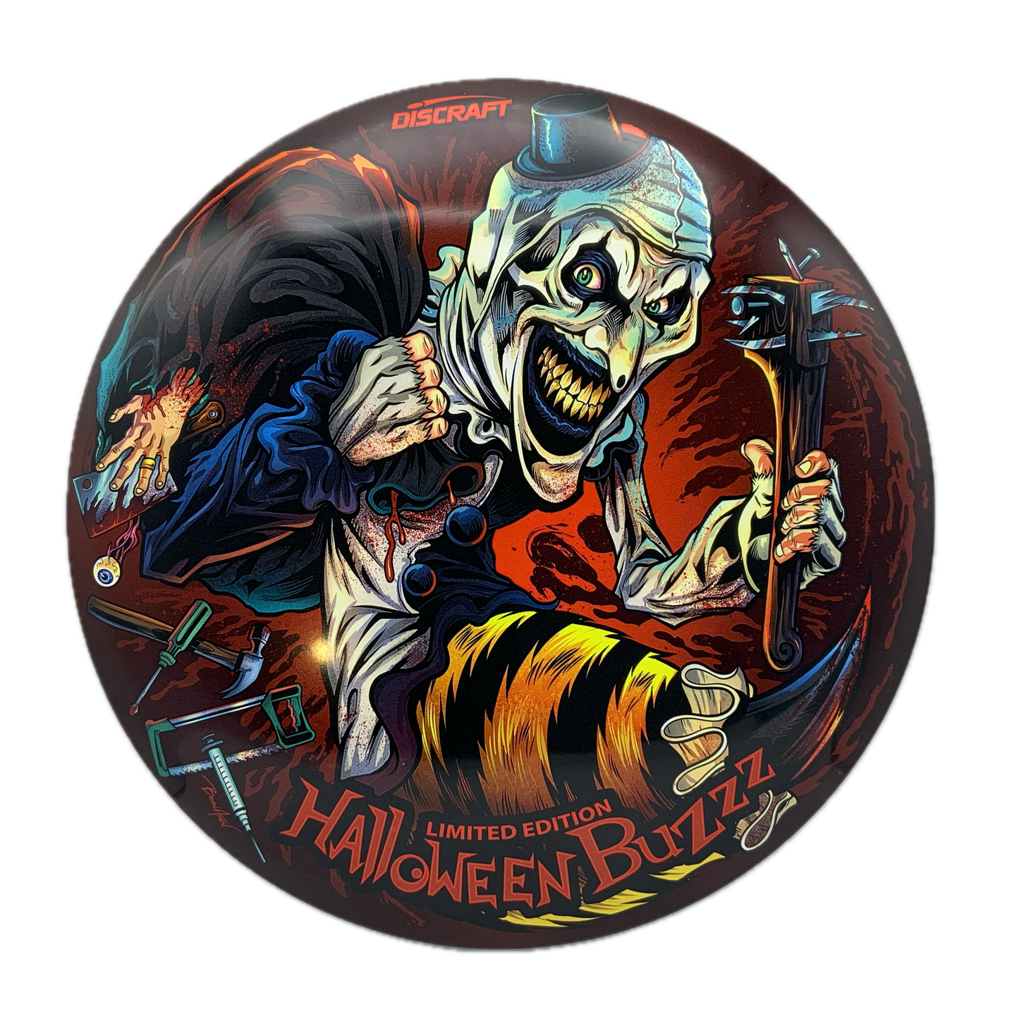 Discraft Buzzz - Super Color - 2025 Limited Edition Halloween SuperColor #32 - 177+ - Astro Discs TX - Houston Disc Golf