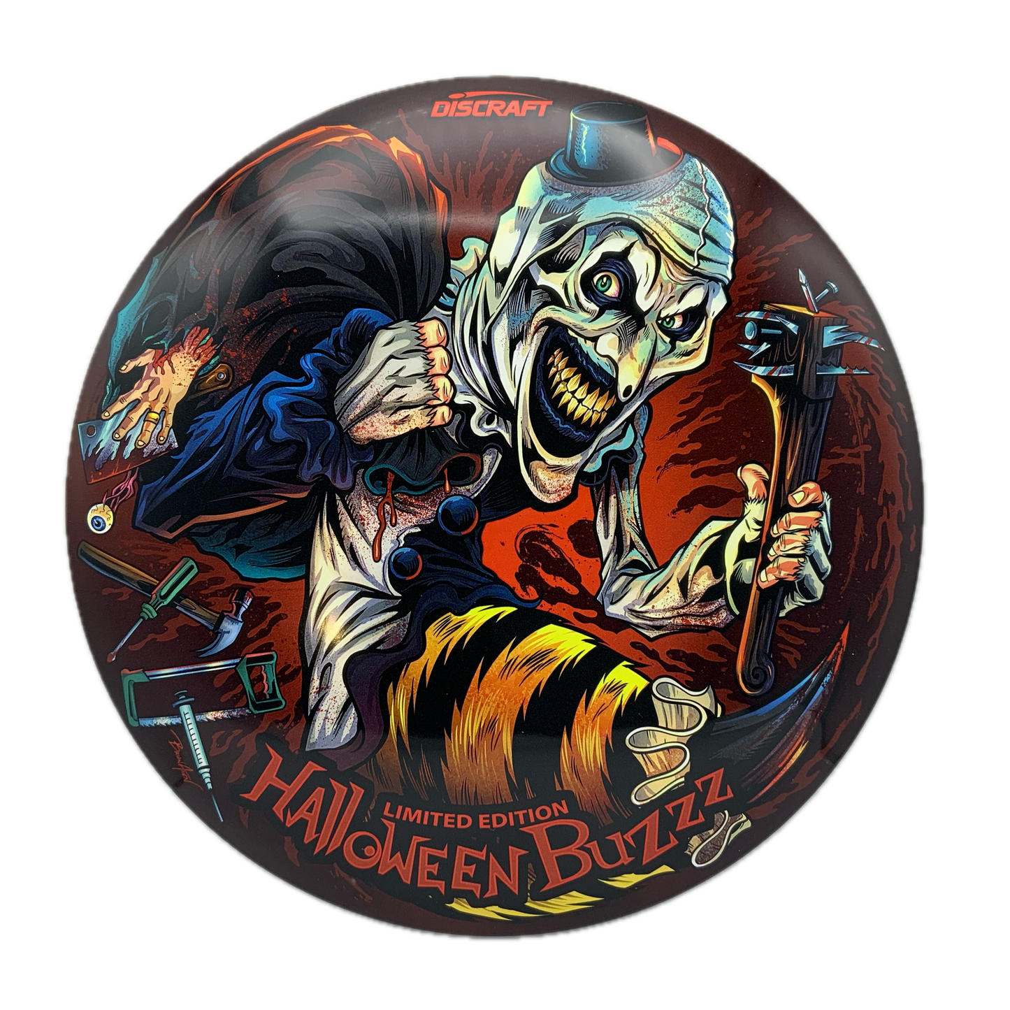 Discraft Buzzz - Super Color - 2025 Limited Edition Halloween SuperColor #33 - 177+ - Astro Discs TX - Houston Disc Golf