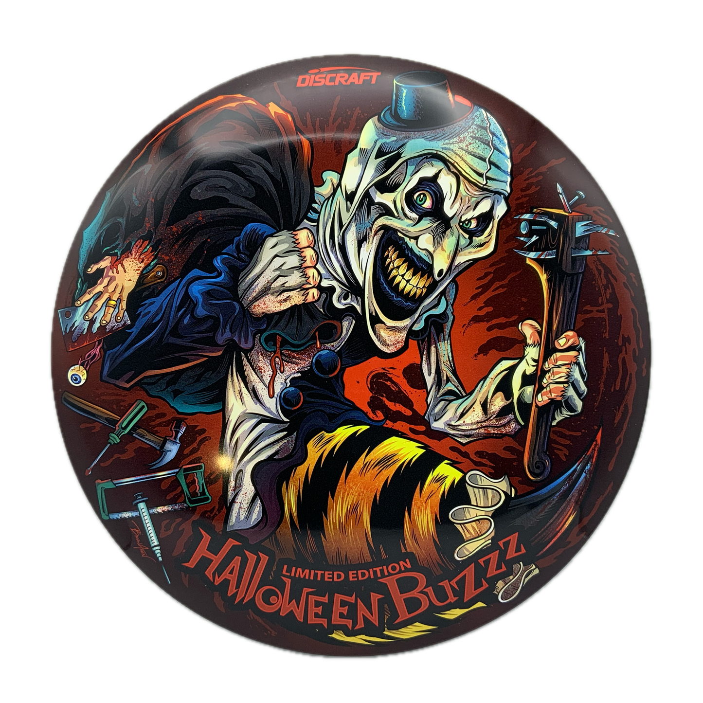 Discraft Buzzz - Super Color - 2025 Limited Edition Halloween SuperColor #34 - 177+ - Astro Discs TX - Houston Disc Golf