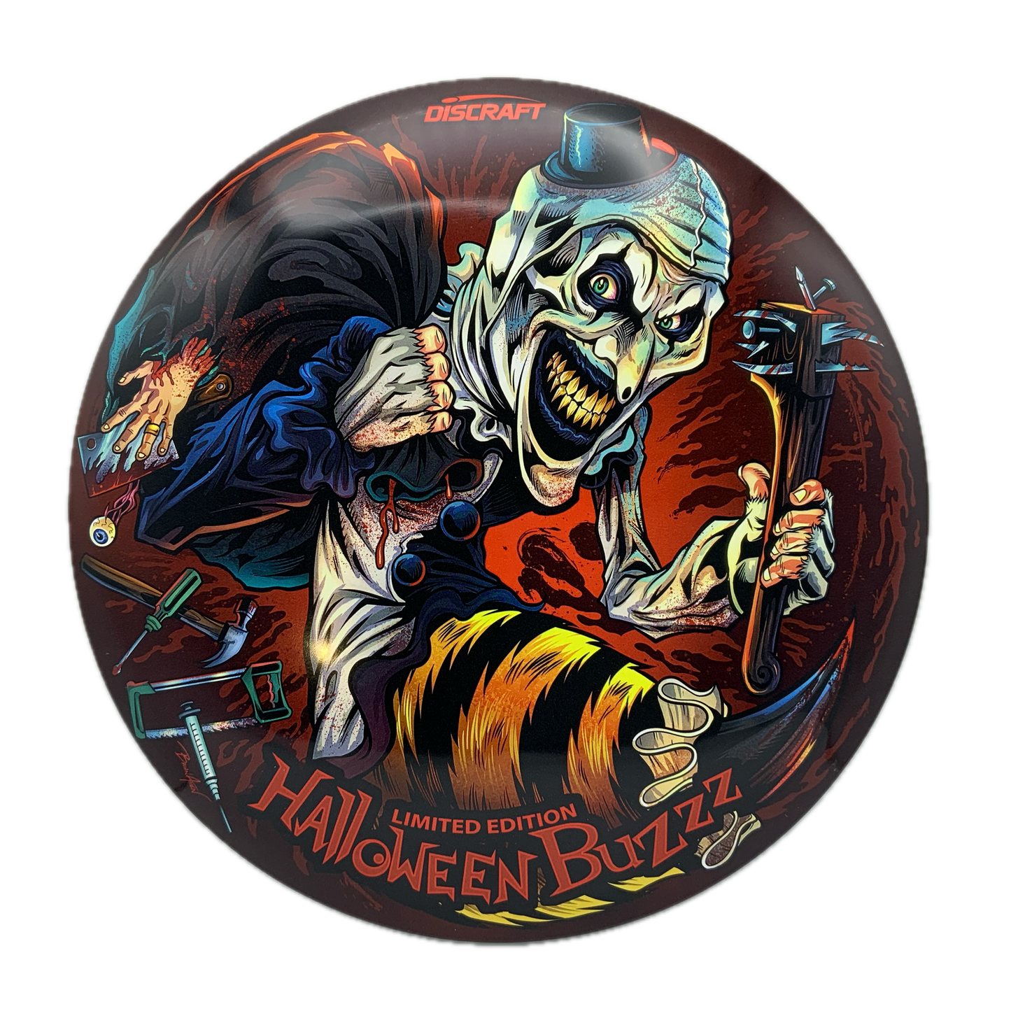 Discraft Buzzz - Super Color - 2025 Limited Edition Halloween SuperColor #37 - 177+ - Astro Discs TX - Houston Disc Golf