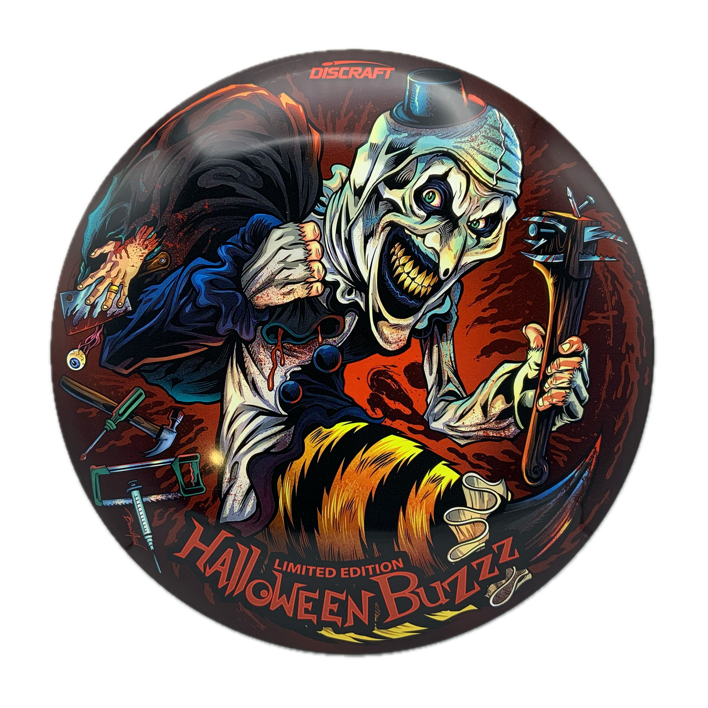 Discraft Buzzz - Super Color - 2025 Limited Edition Halloween SuperColor #38 - 177+ - Astro Discs TX - Houston Disc Golf