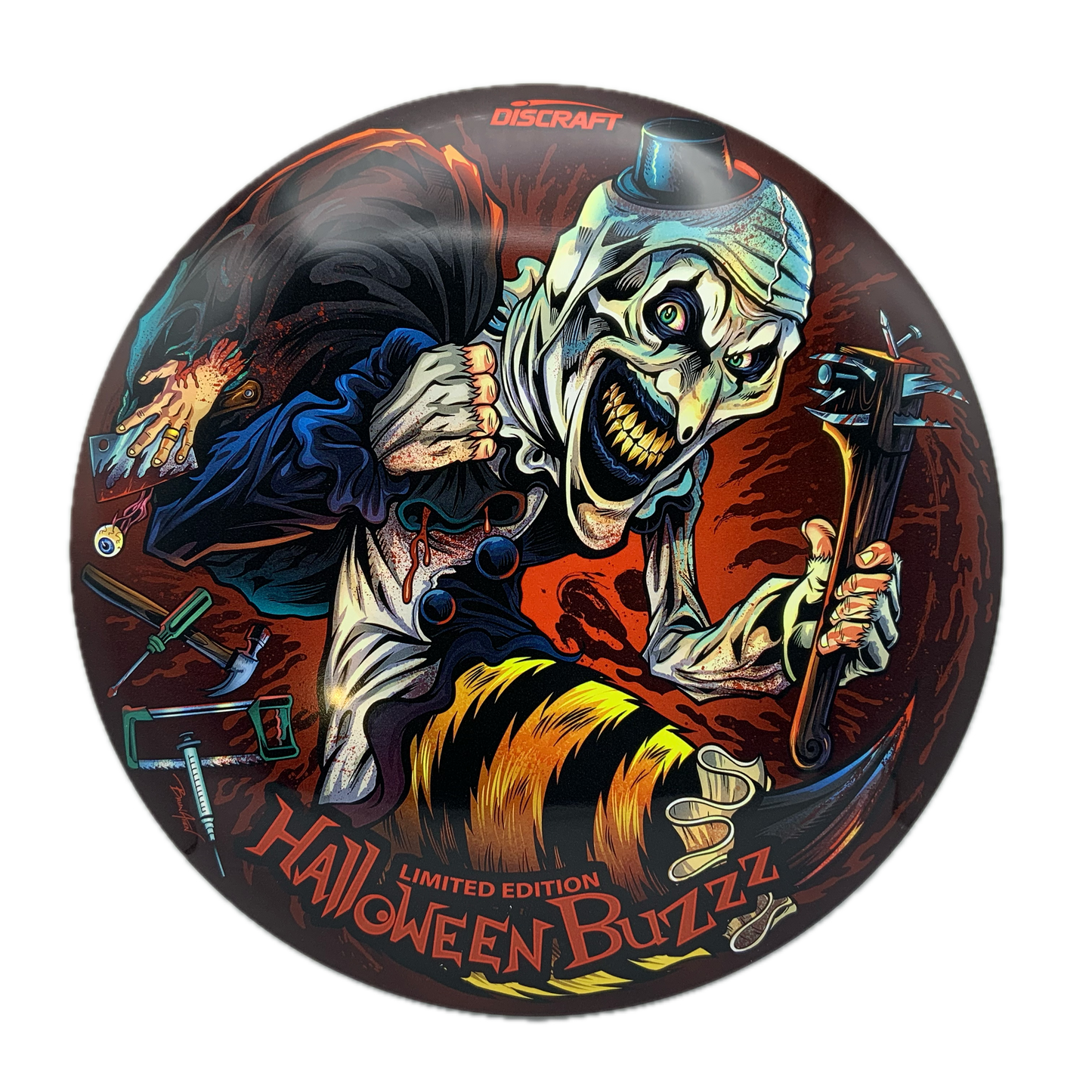Discraft Buzzz - Super Color - 2025 Limited Edition Halloween SuperColor #39 - 177+ - Astro Discs TX - Houston Disc Golf