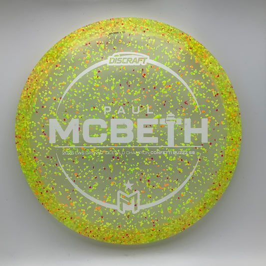 Discraft Buzzz SS - Paul McBeth Victory Edition Z Confetti #20 - 170-172 - Astro Discs TX - Houston Disc Golf