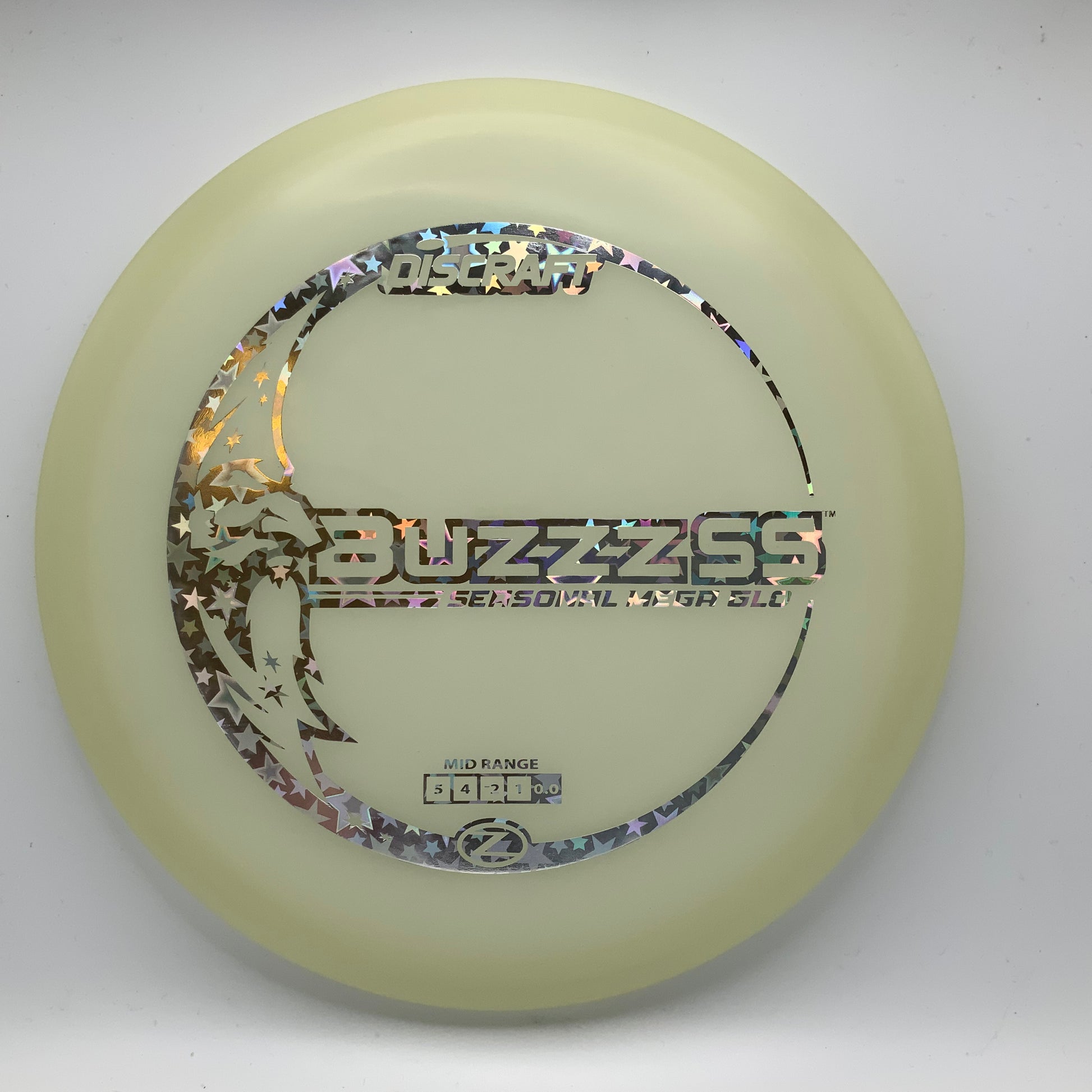 Discraft Buzzz SS - Glo Z Mega Glo Z #4 - 174 - Astro Discs TX - Houston Disc Golf