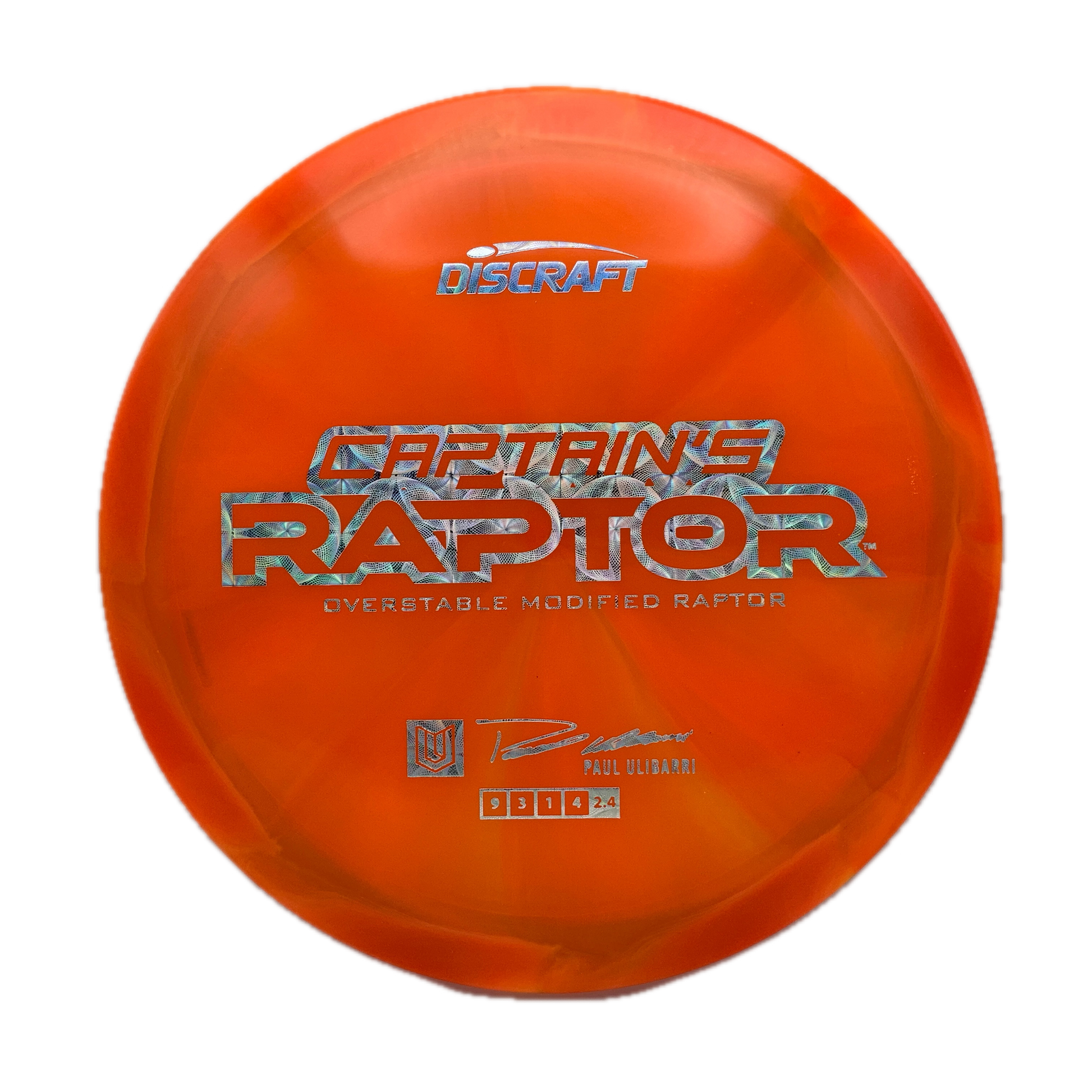 Discraft Captain's Raptor - 2025 Ulibarri Signature Series Special Blend #13 - 170-172 - Astro Discs TX - Houston Disc Golf