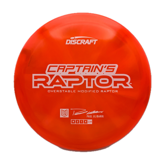 Discraft Captain's Raptor - 2025 Ulibarri Signature Series Special Blend #29 - 173-174 - Astro Discs TX - Houston Disc Golf
